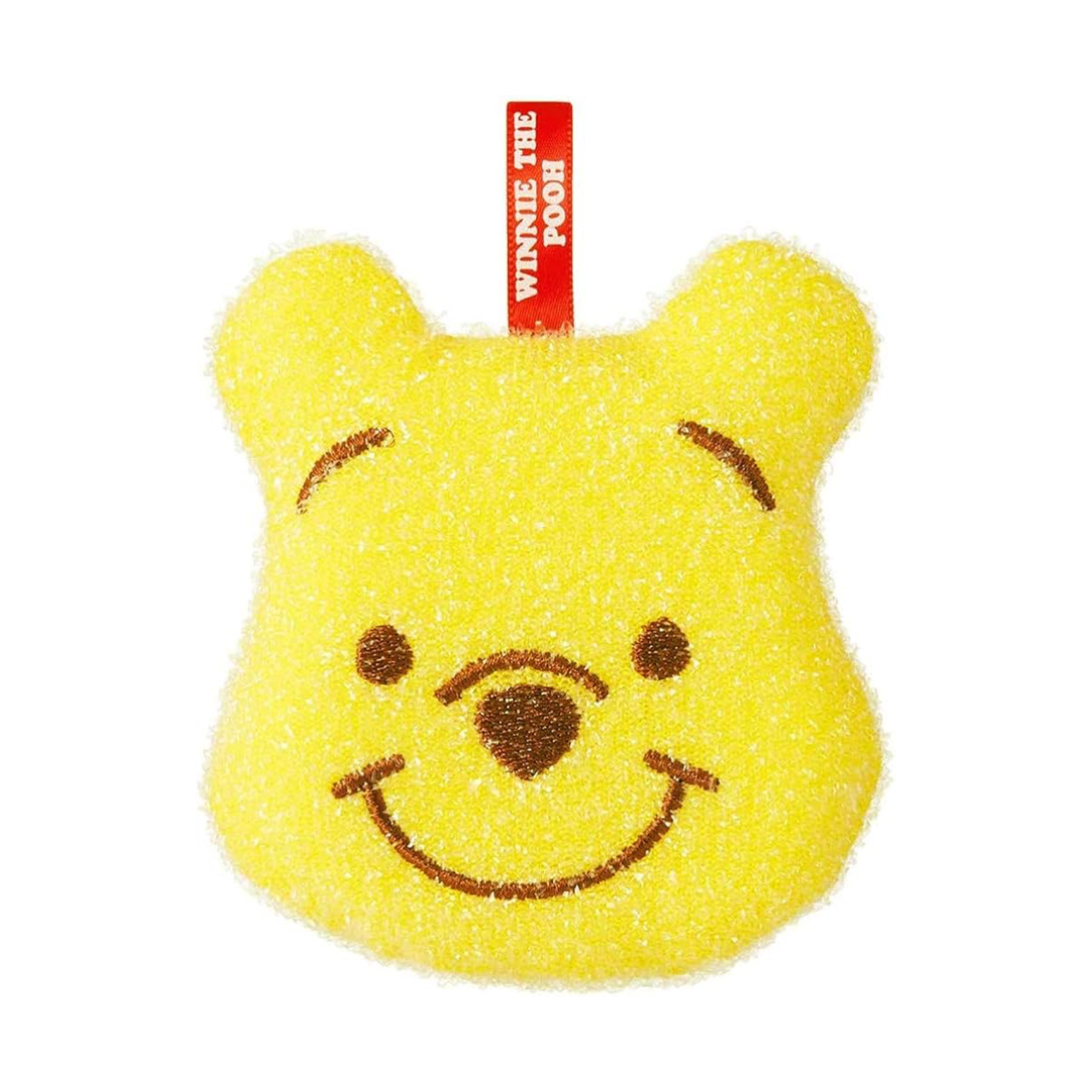 JP Pooh 閃閃去污洗碗海綿 7156