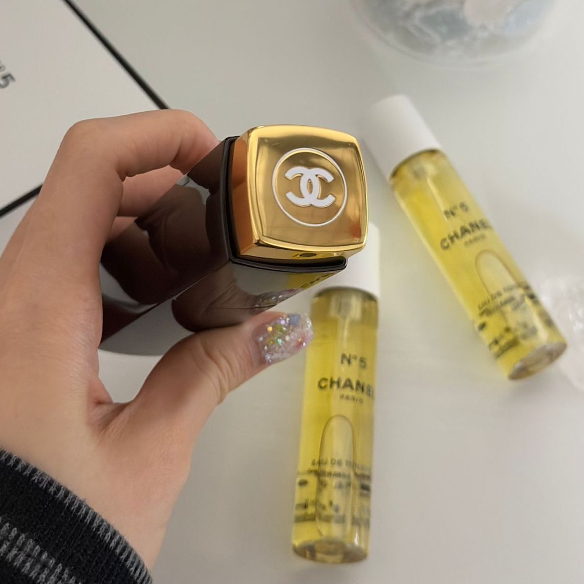 Chanel - N°5 EDT Twist and Spray Set  3 x 20mL