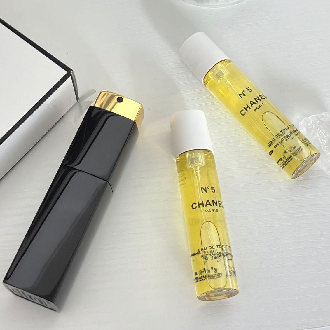 Chanel - N°5 EDT Twist and Spray Set  3 x 20mL