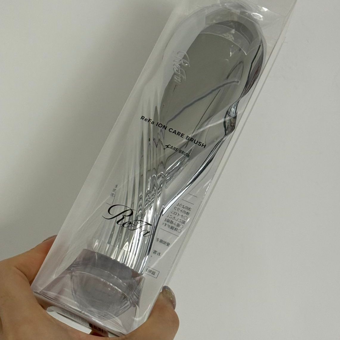 ReFa - ION Care Brush 離子頭皮護理乾濕兩用梳 #標準版 silver