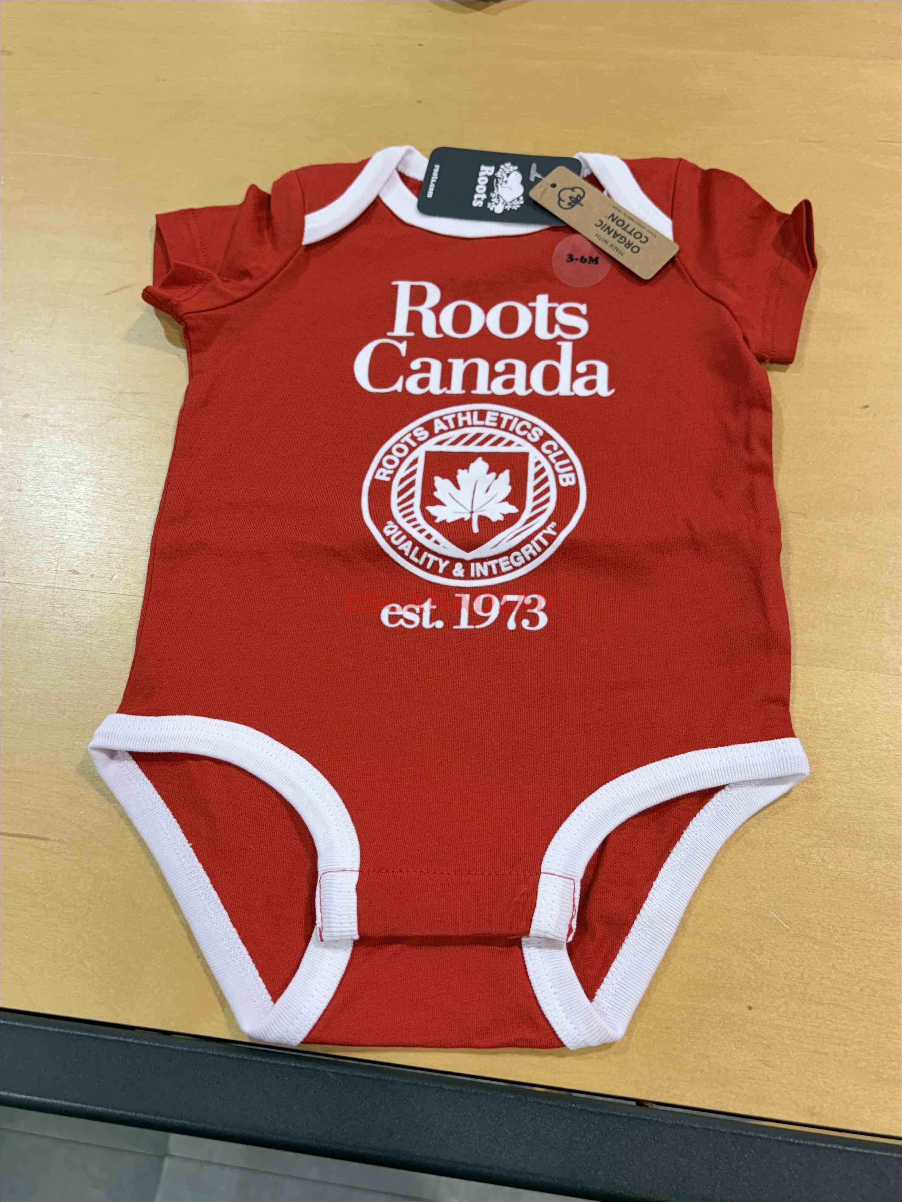 Baby ROOTS 加拿大款 Athletics系列 包屁衣