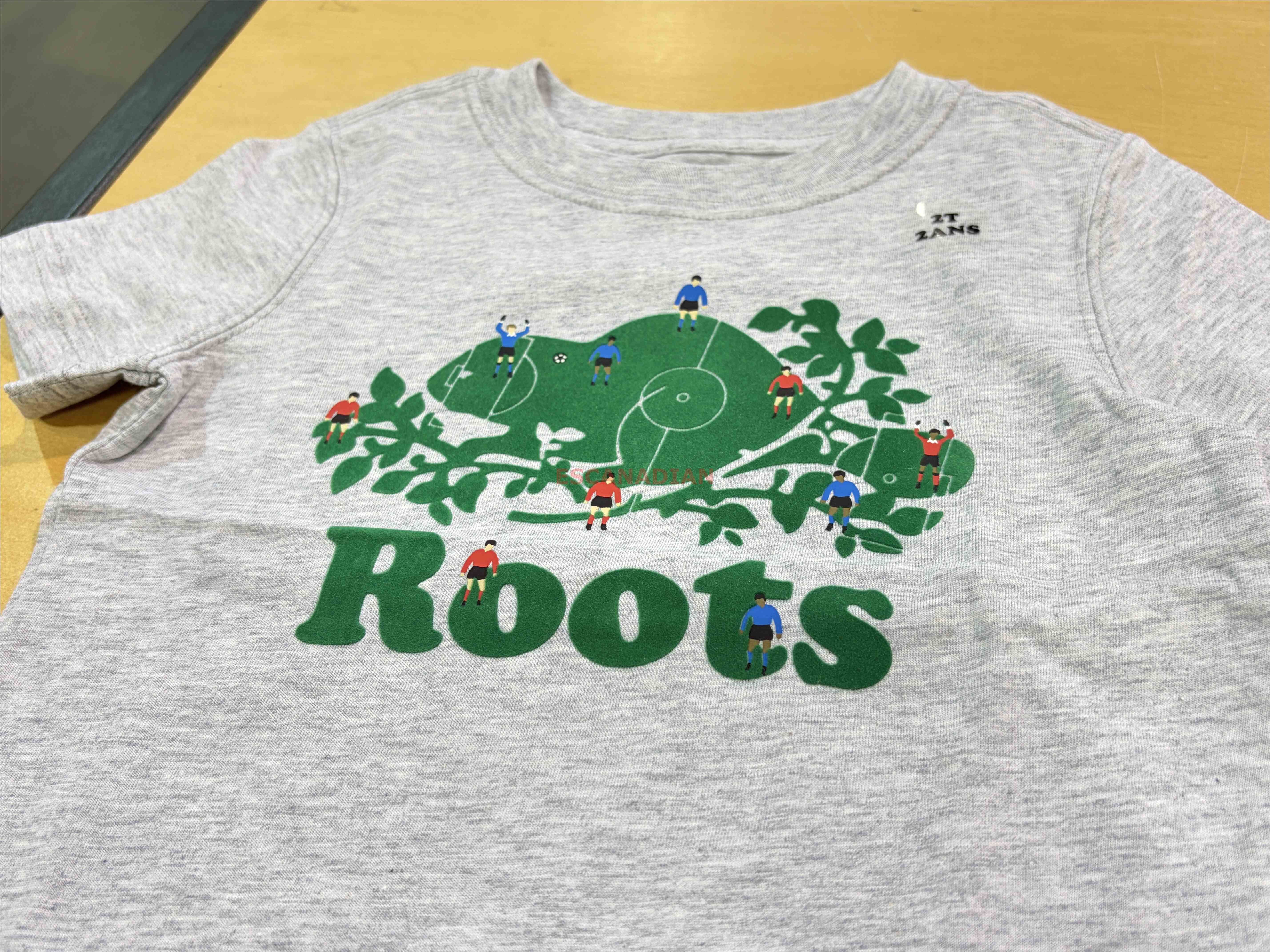 ROOTS 小童 運動系列 海狸 短TEE