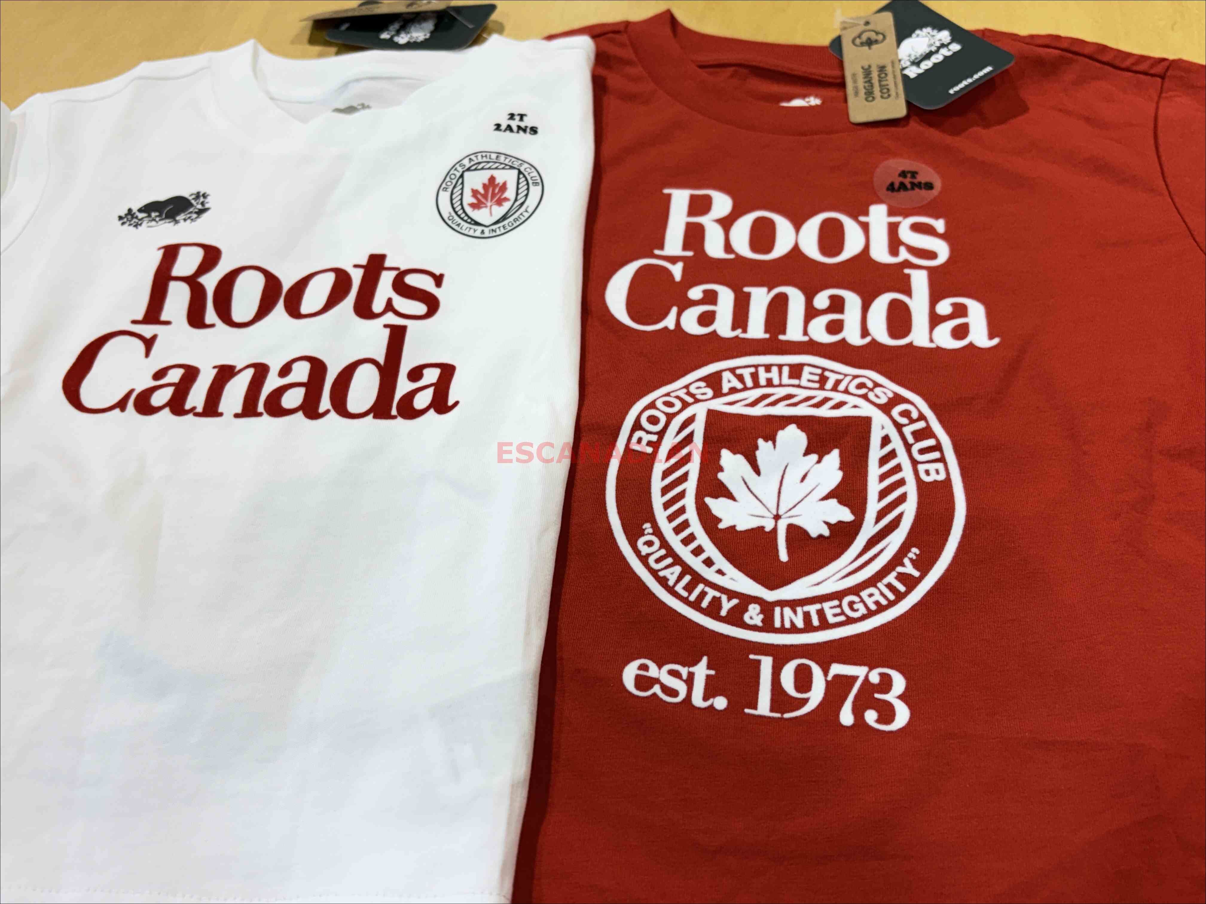 ROOTS 小童 加拿大世足款 短TEE (2色)