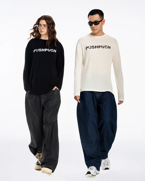 （現貨）越南品牌 Push push 官方授權經銷 Striped Pants - Version 2 條紋 牛仔褲 Push05