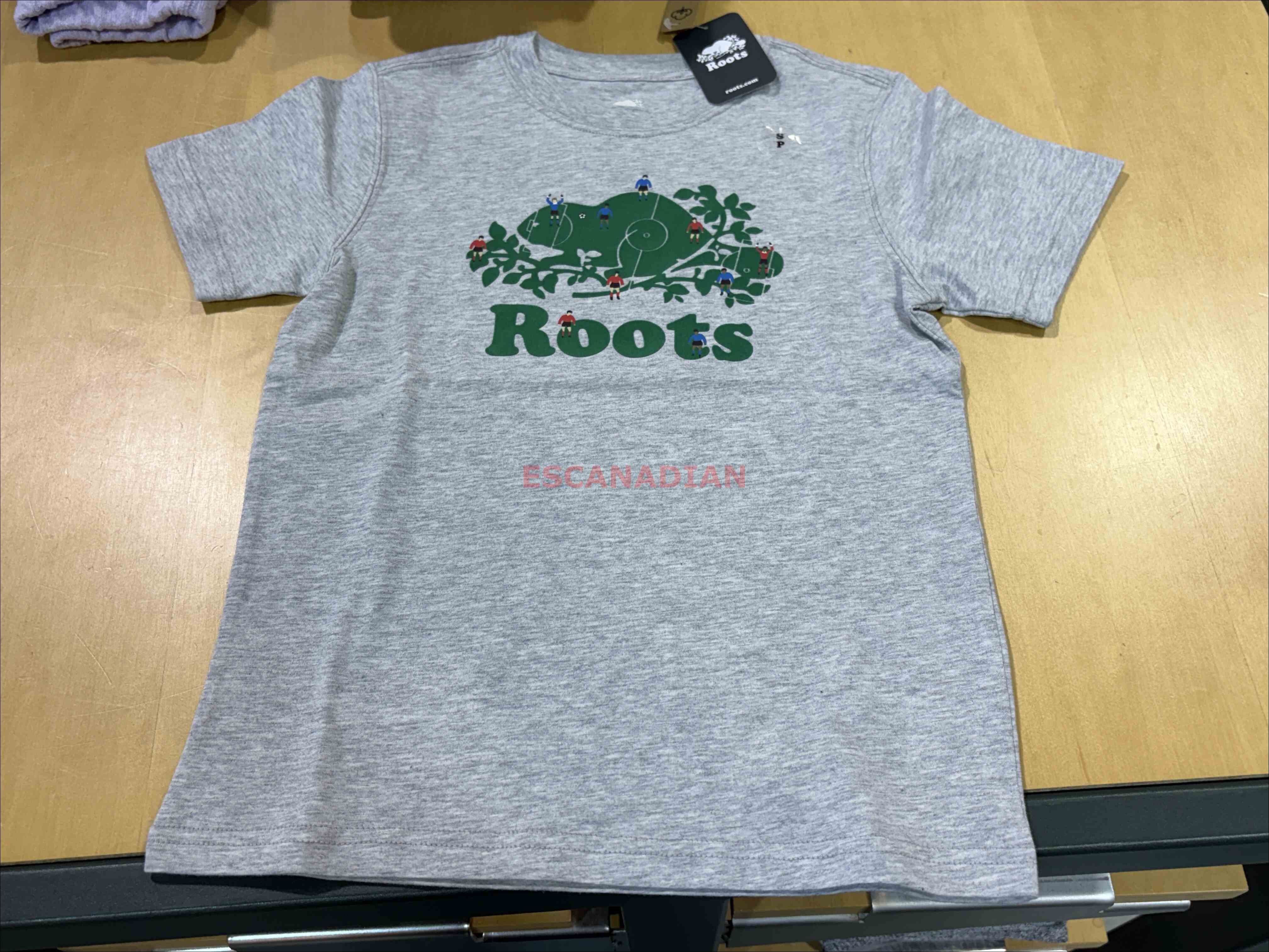 ROOTS 大童  運動系列 海狸 短TEE