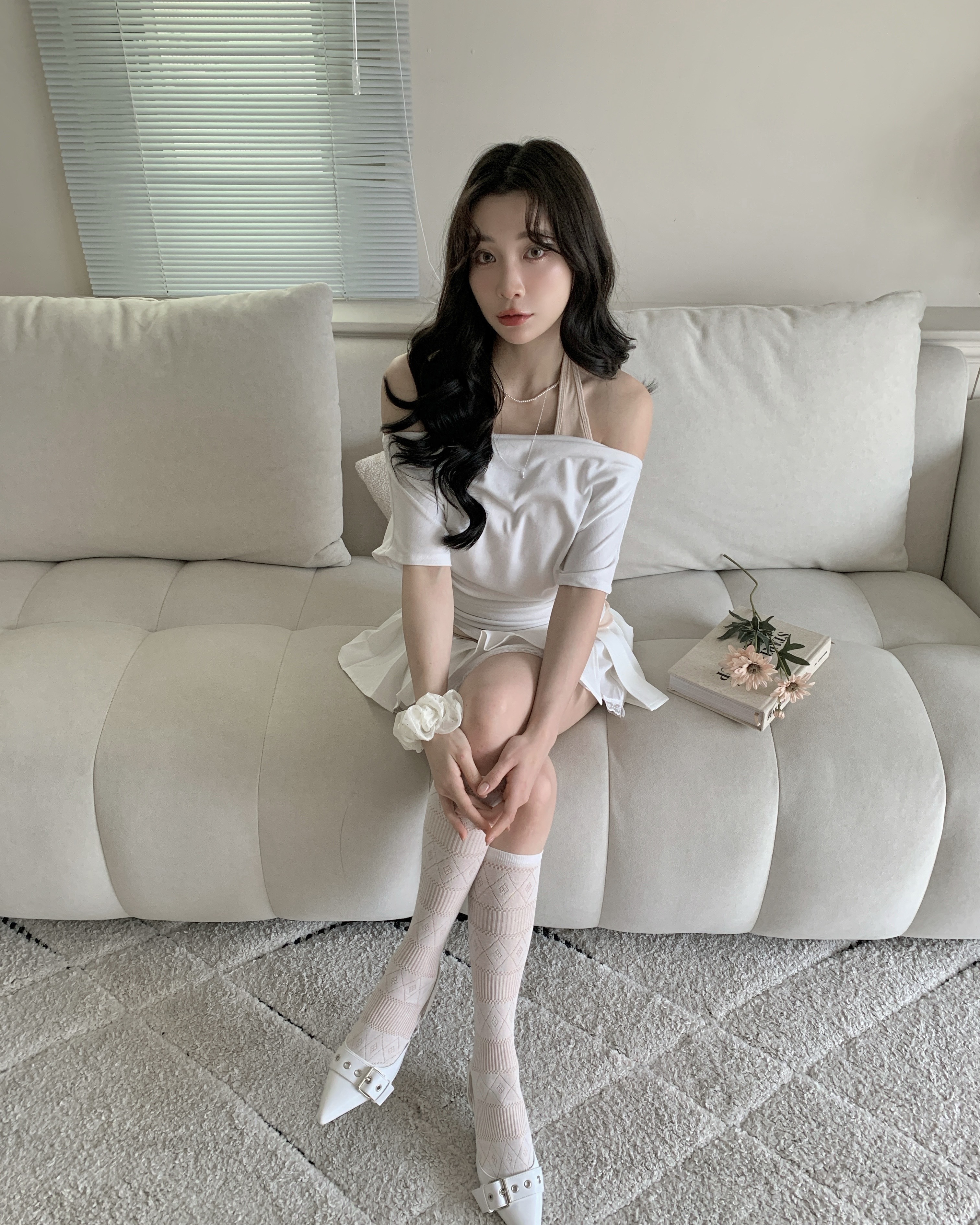 T19 莉歐妮設計師棉質彈力短t