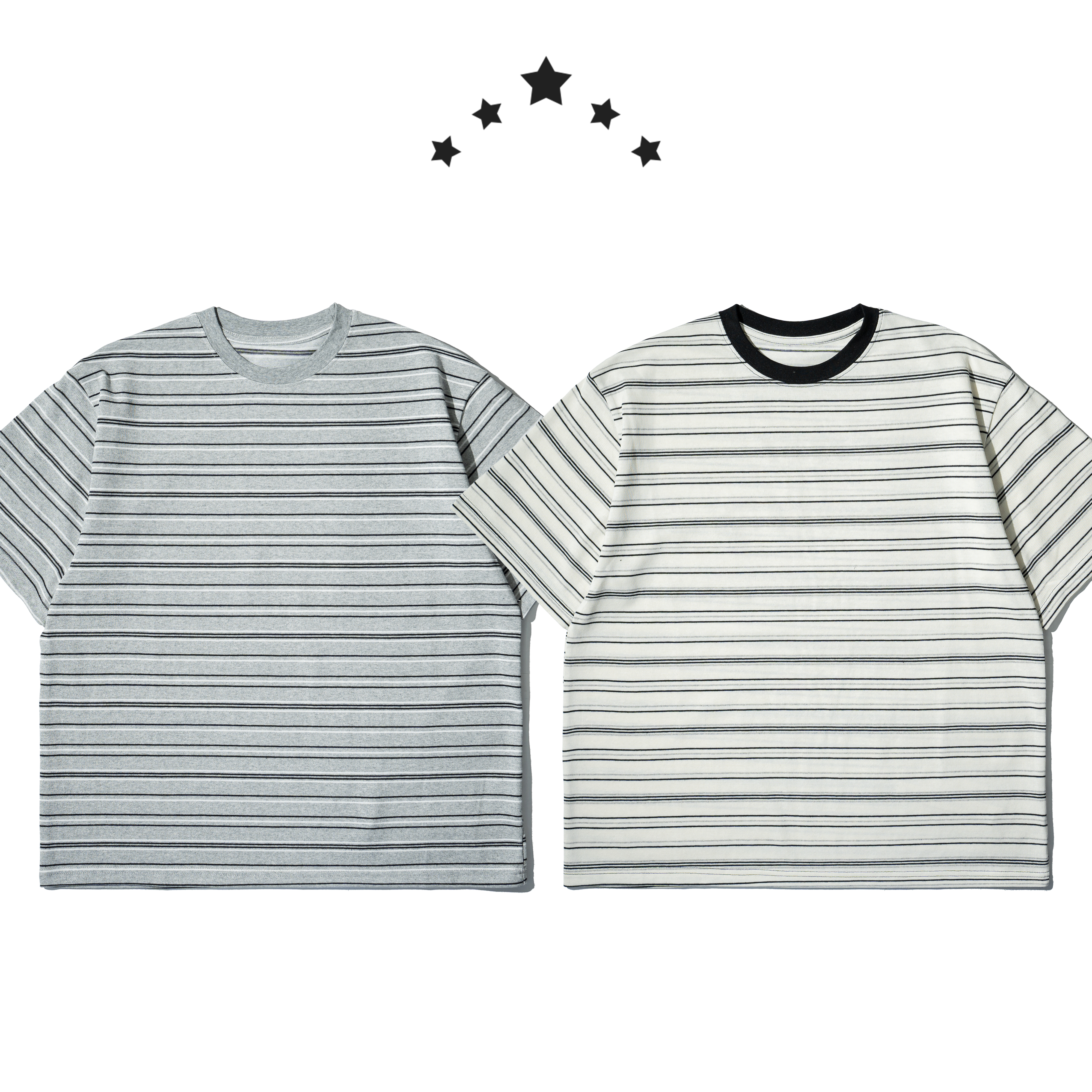 Heavyweight Stripe Tee 重磅 細條紋 短袖Tee [O-T352]