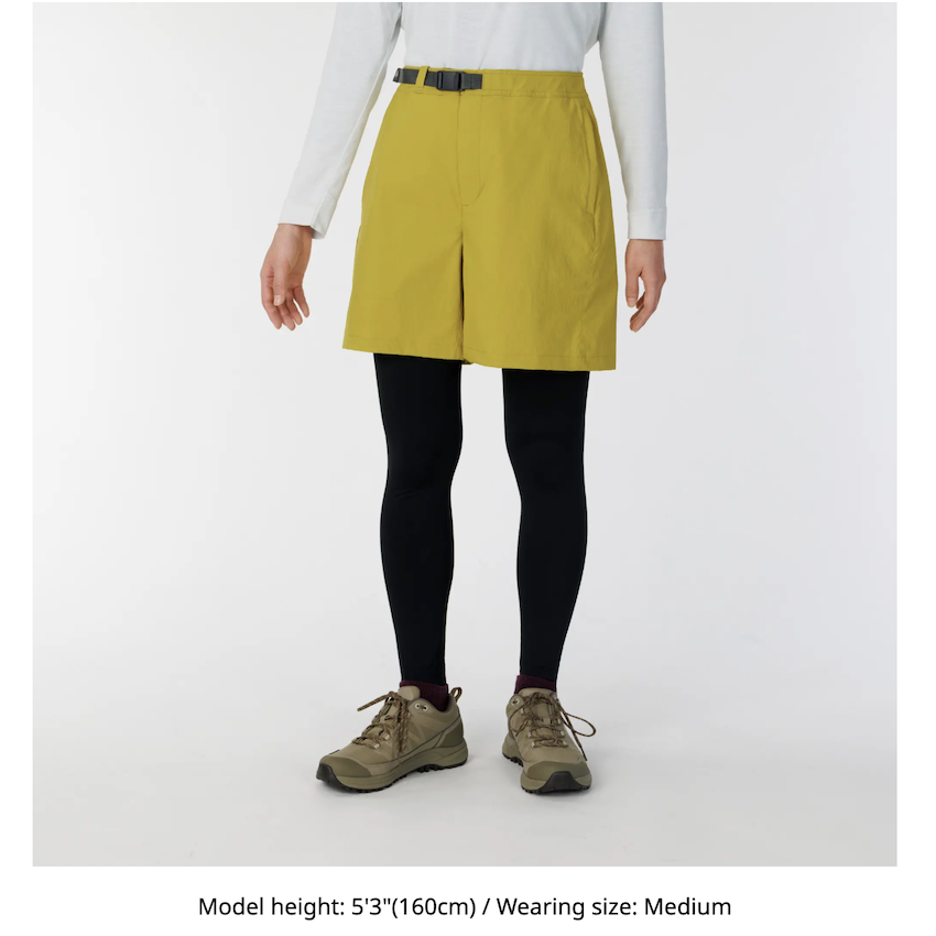 日本 Mont-Bell Canyon Shorts Women's 女裝短褲