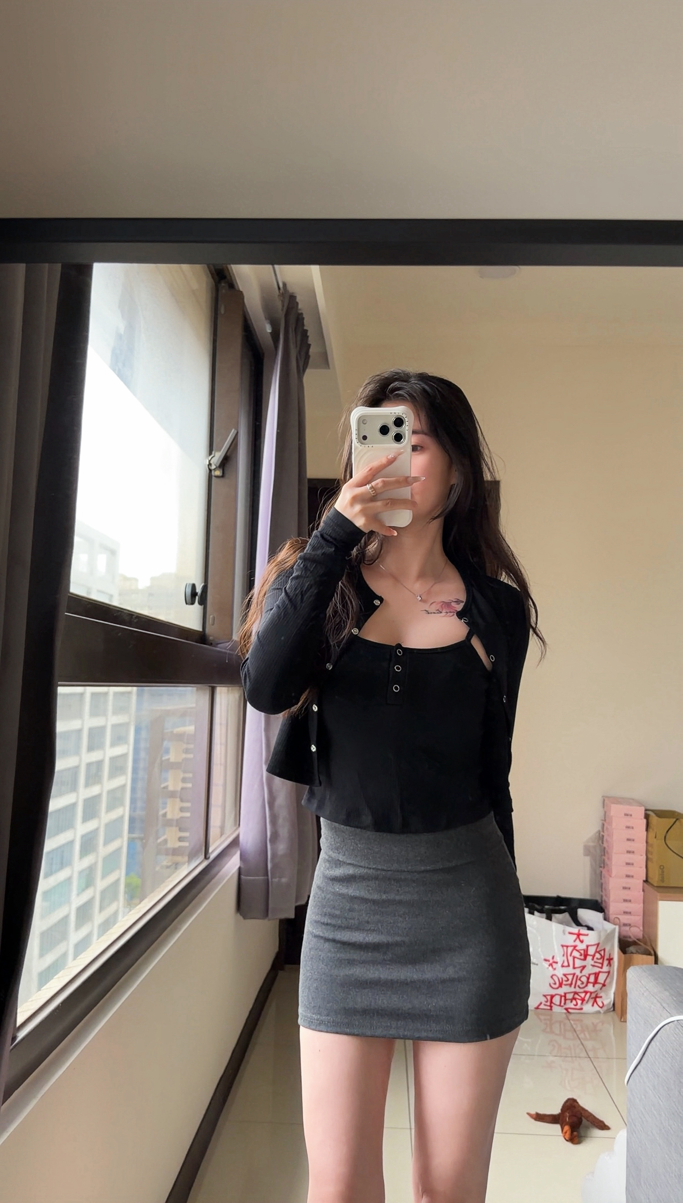 顯瘦罩衫小背心🍦