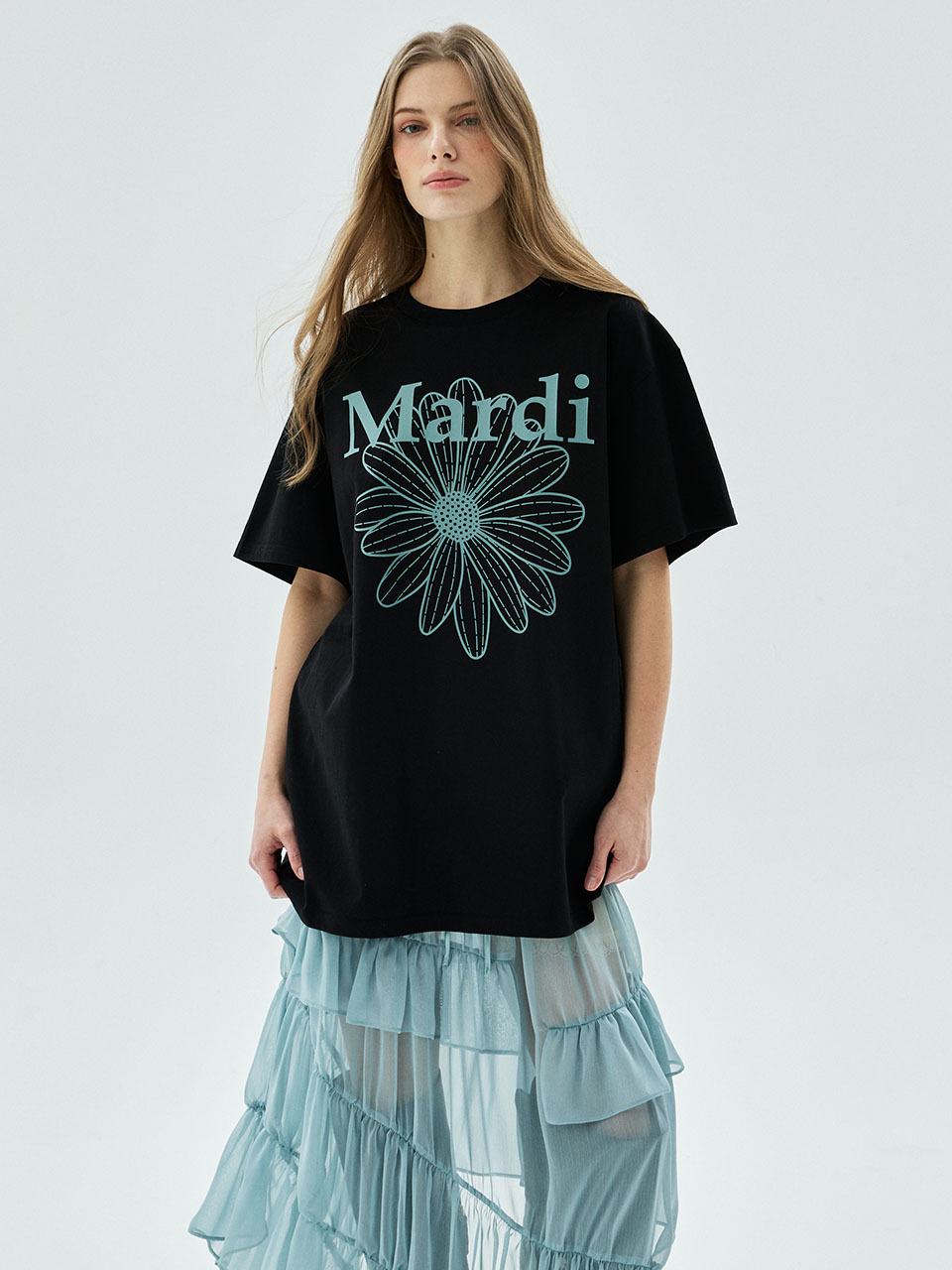 Mardi Mercredi UNISEX TSHIRT FLOWERMARDI