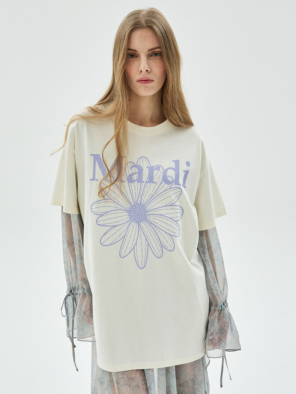 Mardi Mercredi UNISEX TSHIRT FLOWERMARDI