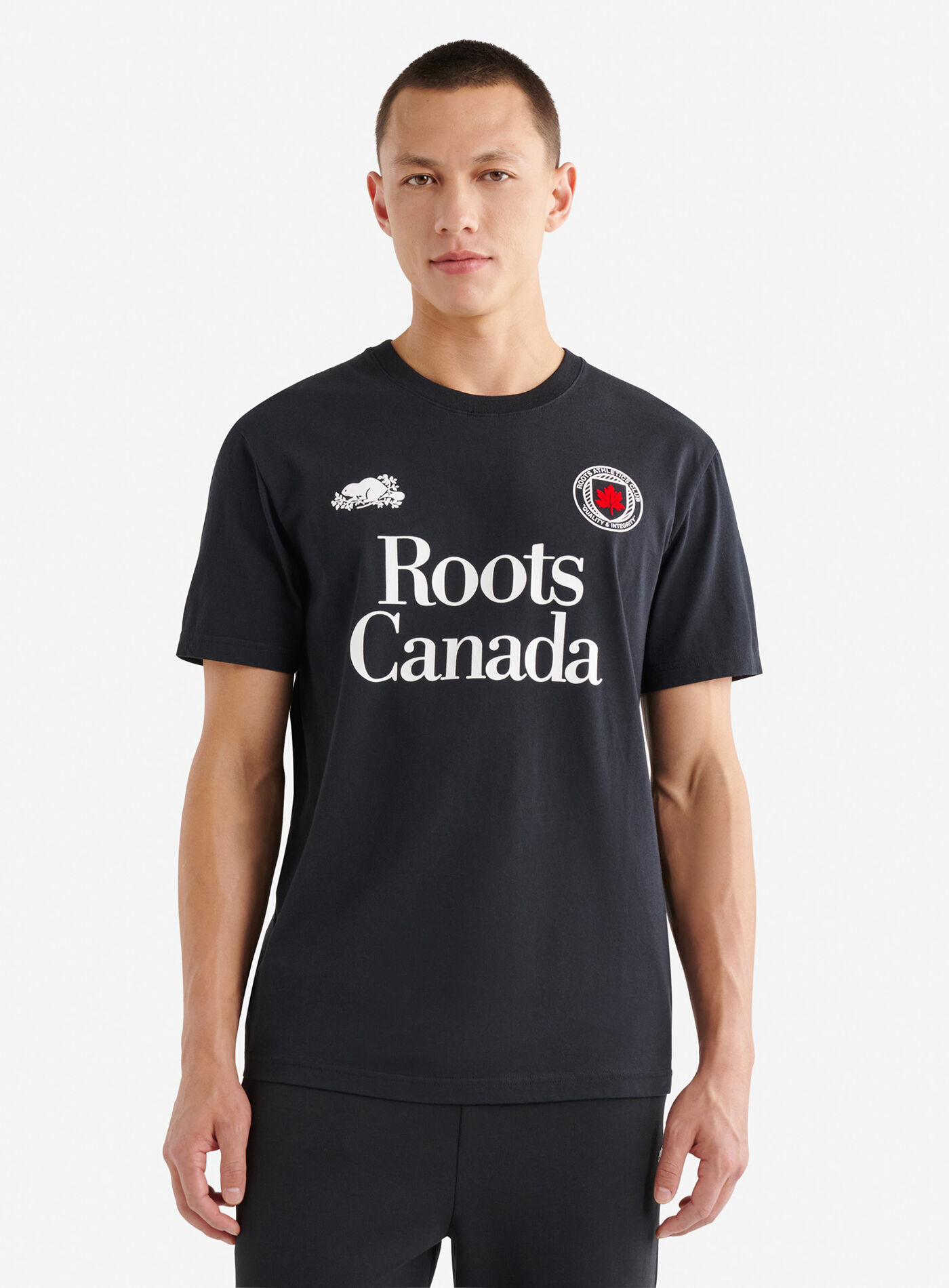 ROOTS 男大人 加拿大世足款 短TEE (2色)