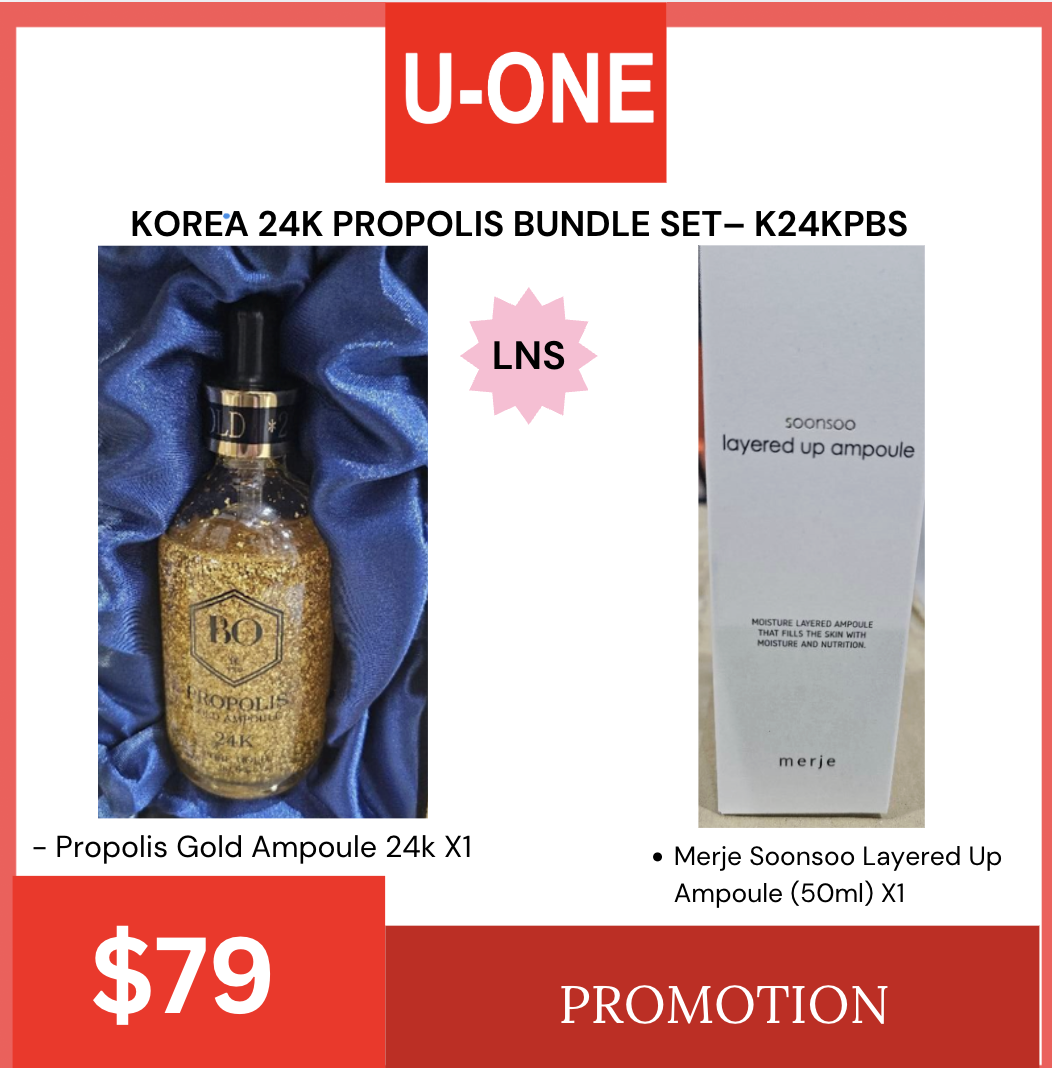 KOREA 24K PROPOLIS BUNDLE SET– K24KPBS