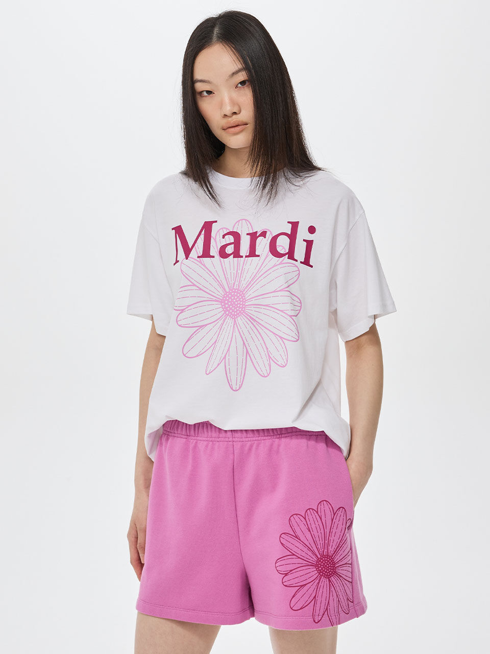Mardi Mercredi TSHIRT FLOWERMARDI DUO