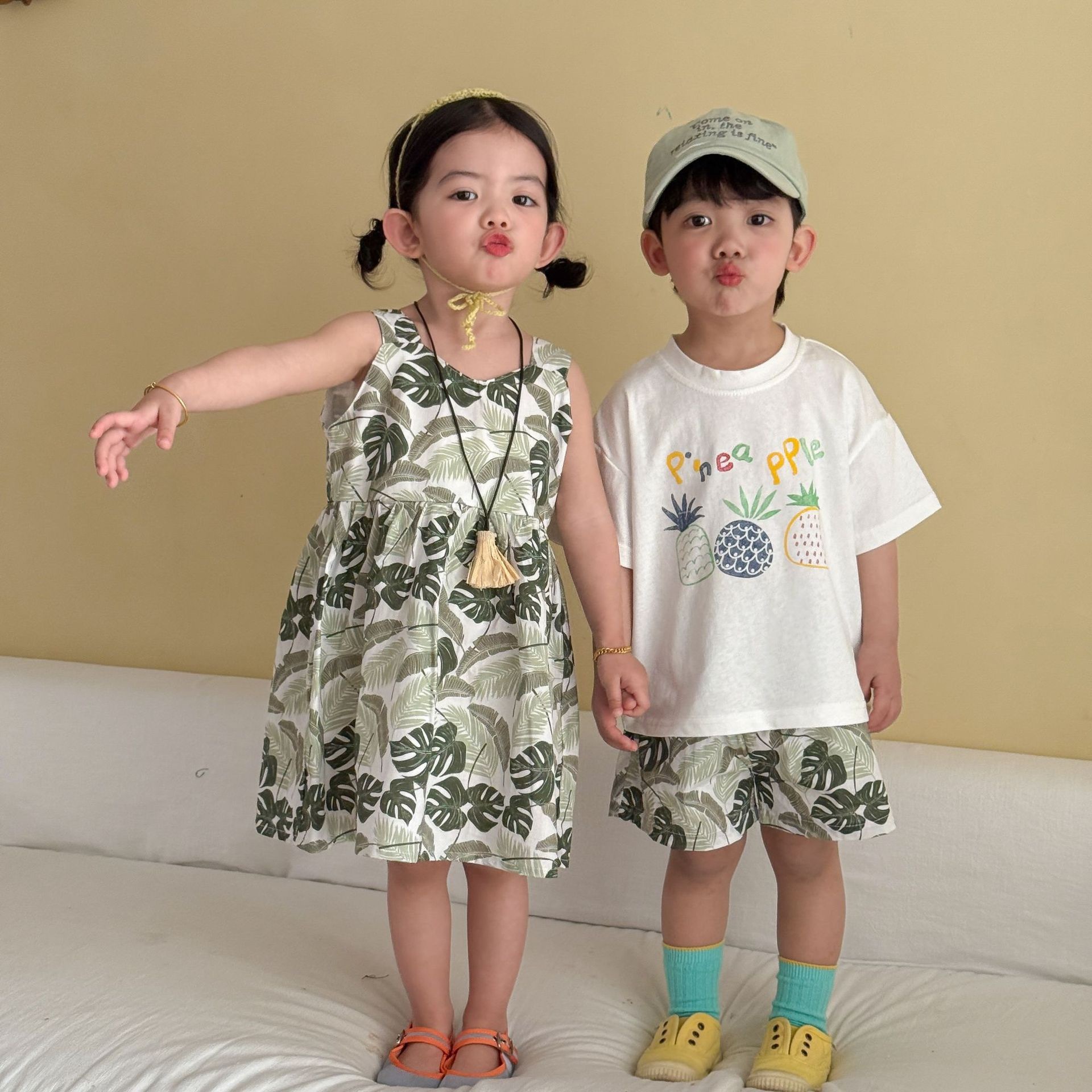 渡假風兄妹套裝  *﹆ ✴︎