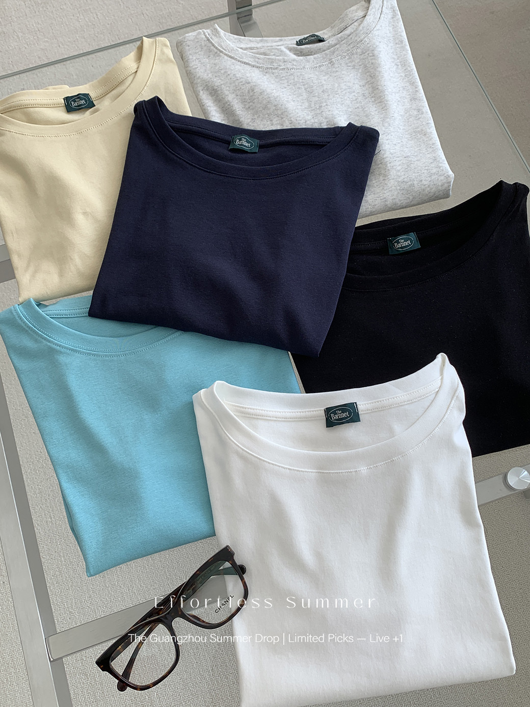 (A13)極簡日常果凍TEE-6色