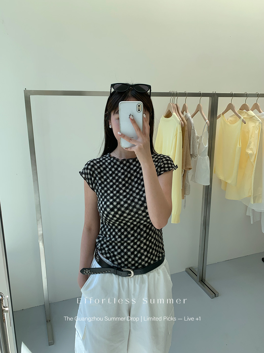 (A12)奶酥高級織感上衣-3色