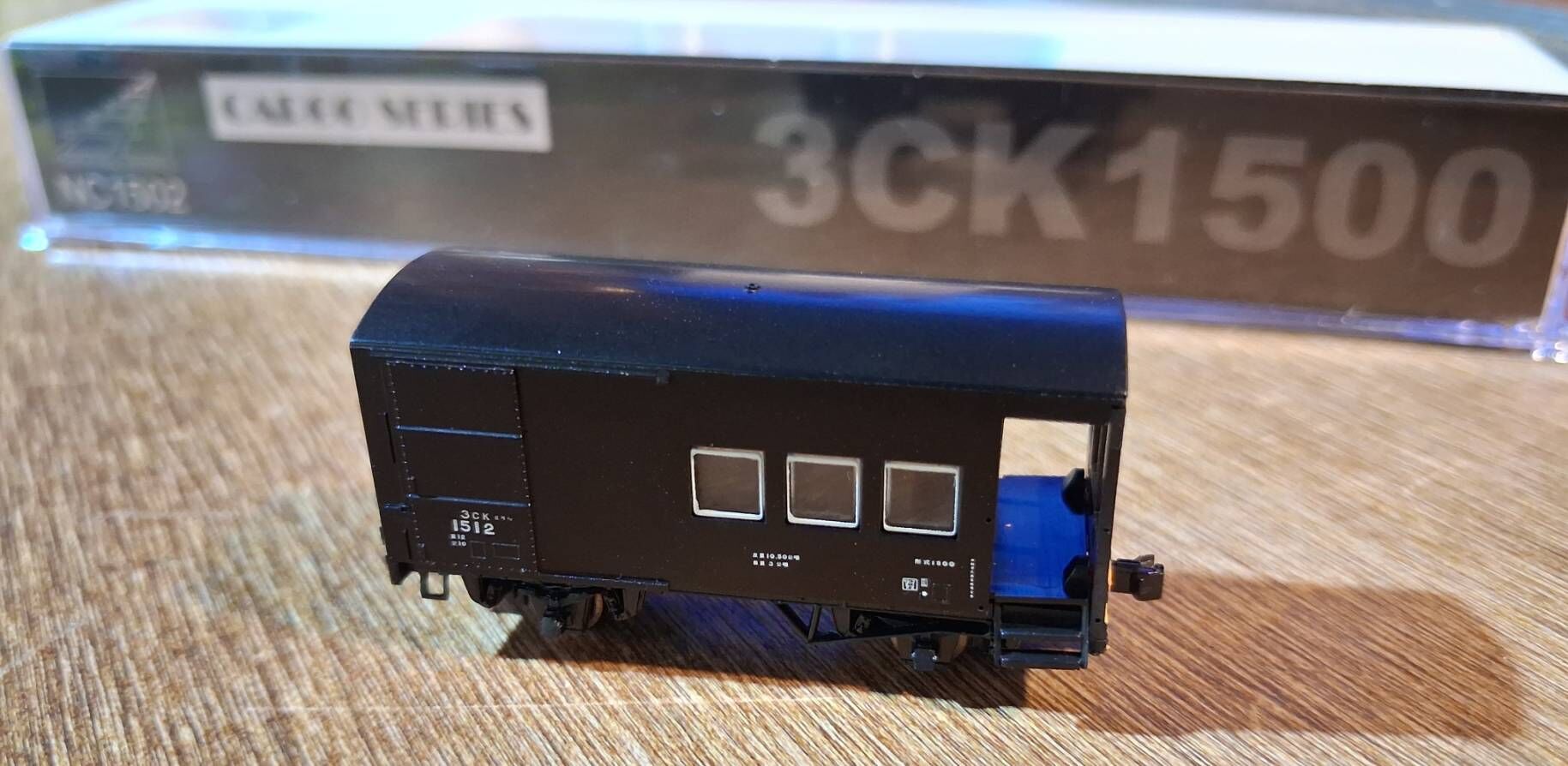 鐵支路 NC1502 N規 15噸守車 (有尾燈)