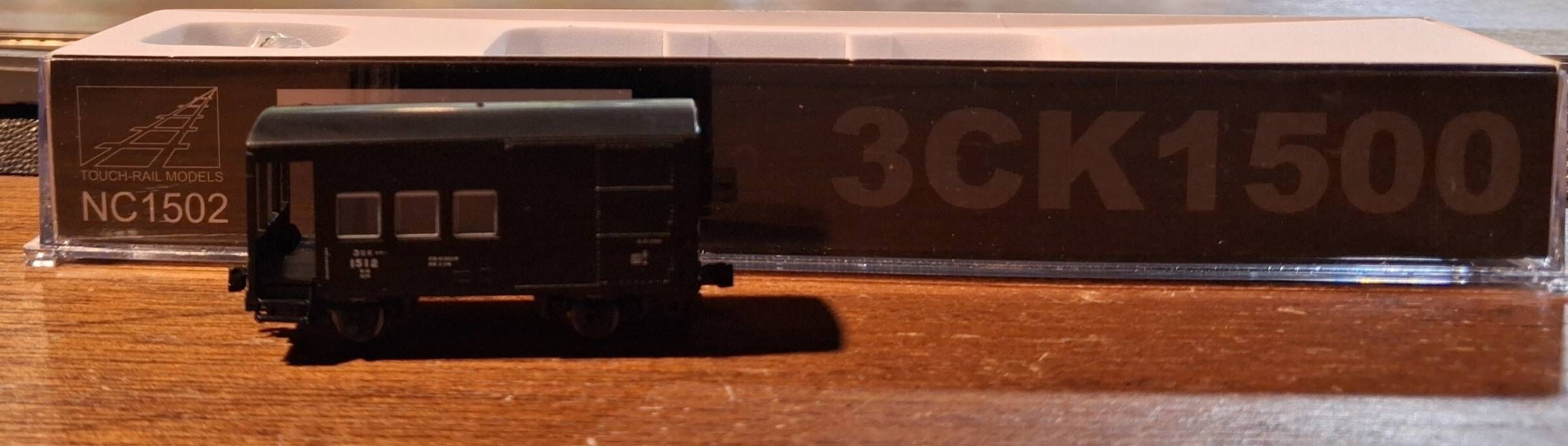 鐵支路 NC1502 N規 15噸守車 (有尾燈)