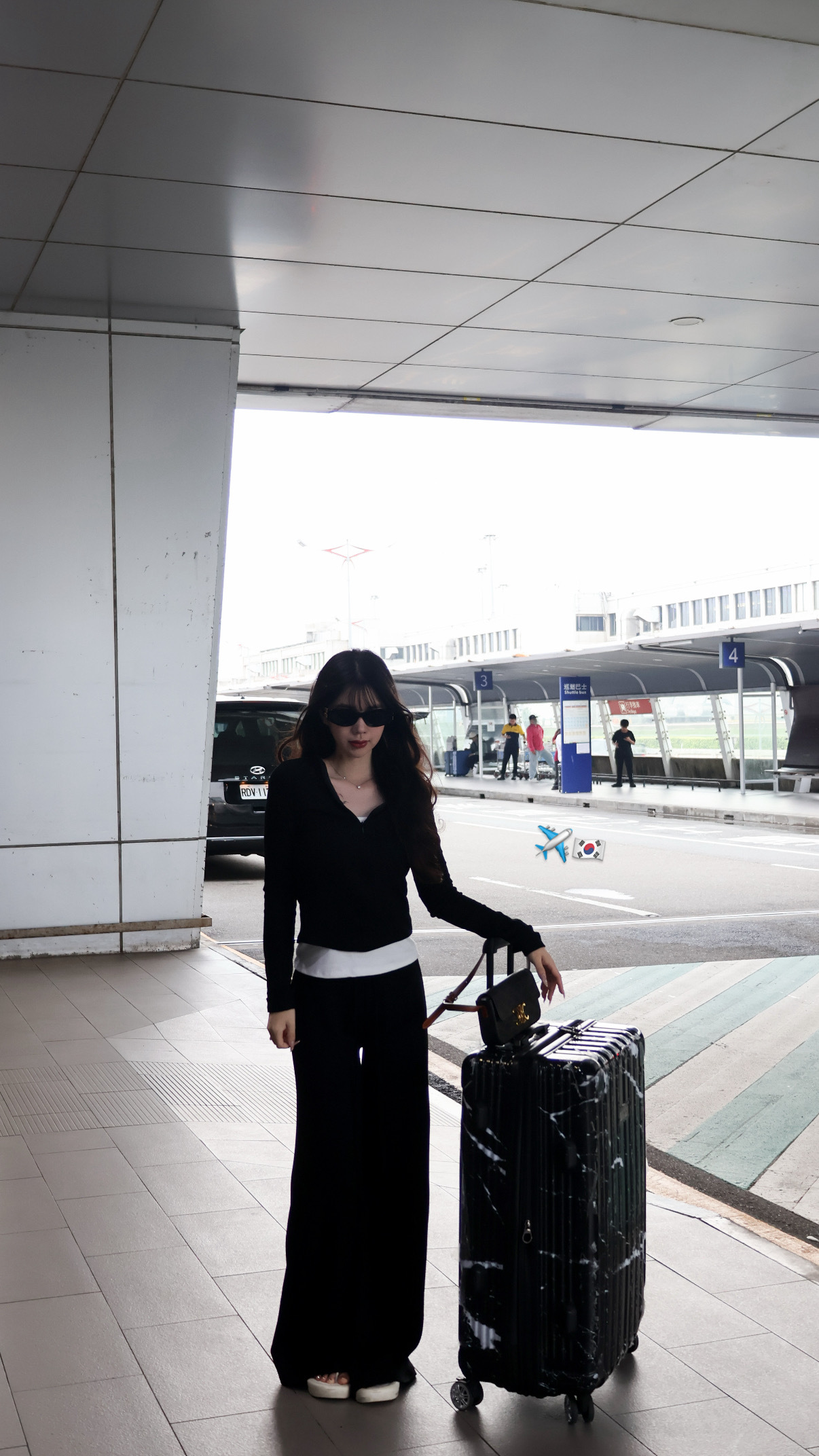 慵懶機場套裝三件套✈️