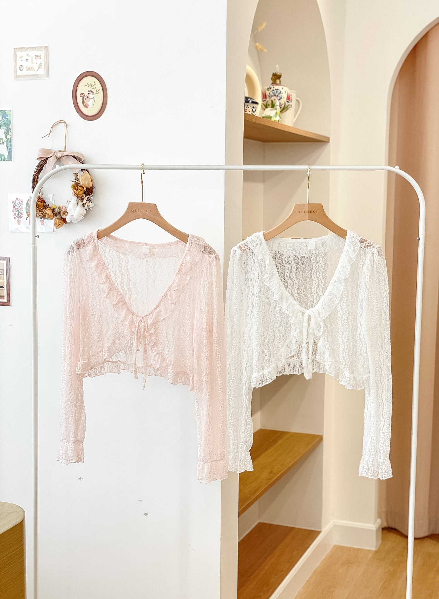 JK294 Ice Lace Bolero Jacket