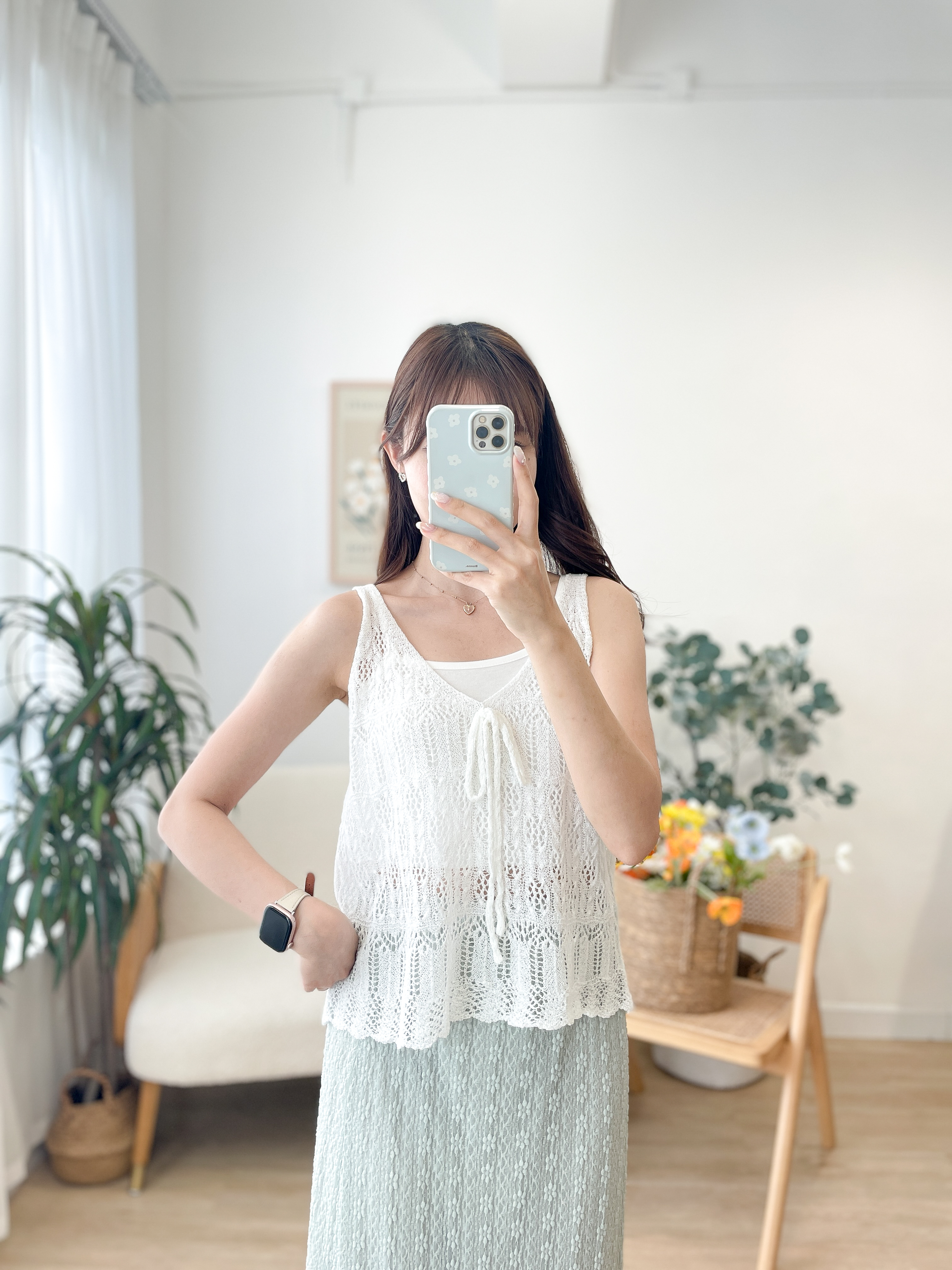 T1535 Sunlight & Shadow Camisole