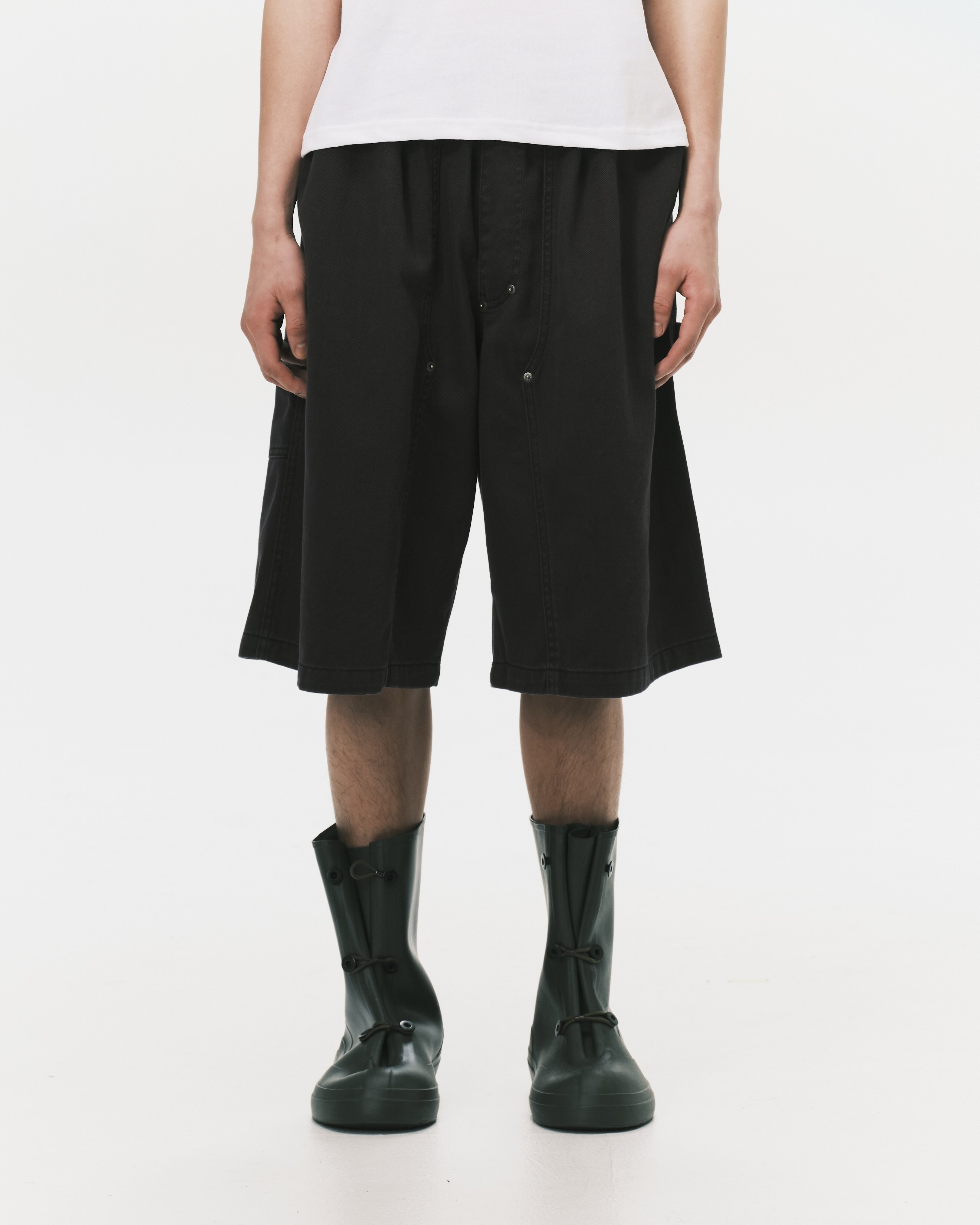 Nul1.org｜W-Shorts II "Dark Gray"