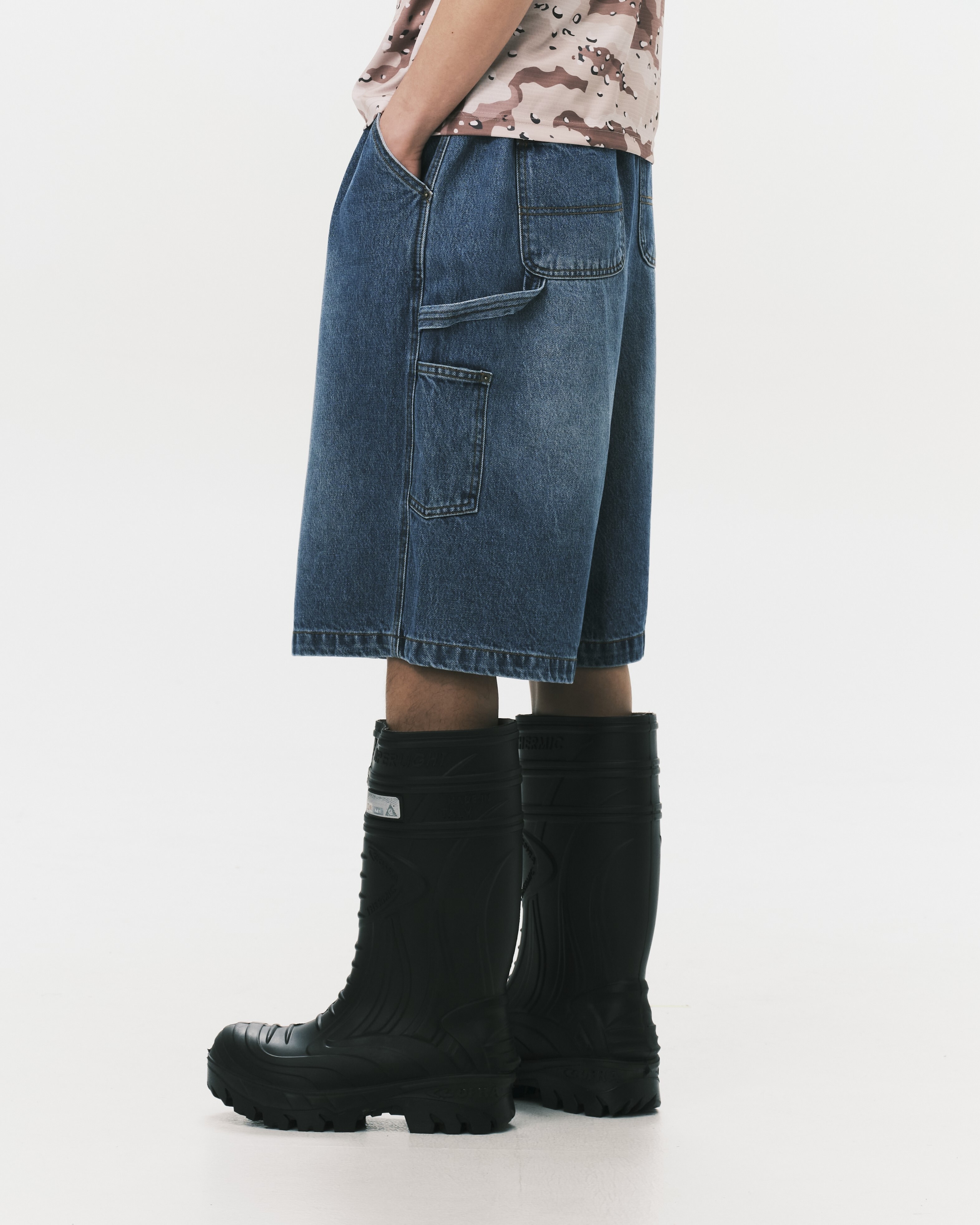 Nul1.org｜W-Shorts II "Blue Denim"