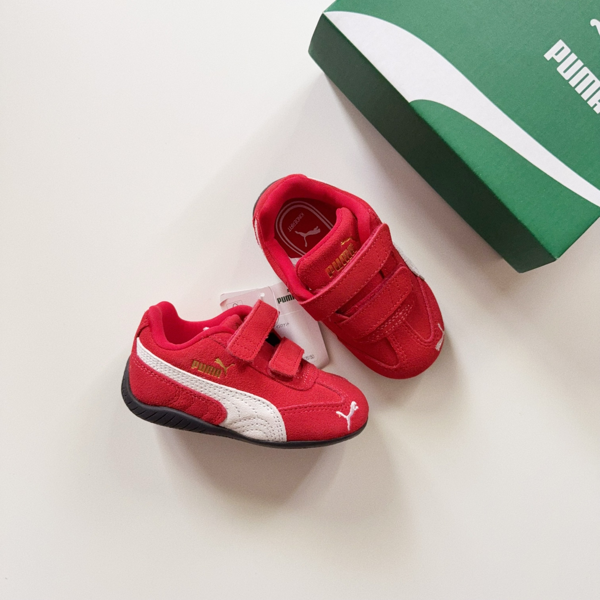 PUMA Speedcat OG V 國外限定 紅色 紅白 魔鬼氈 復古 小童 中童 童鞋 40596102