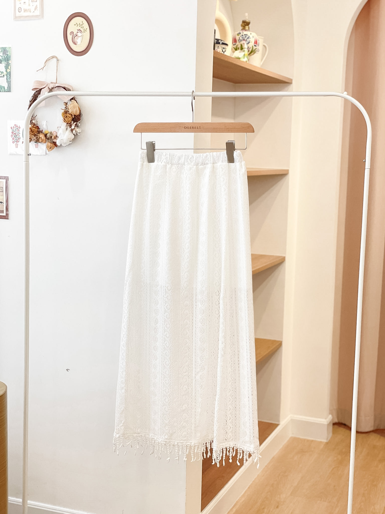 SK612 Picnic Lace Long Skirt