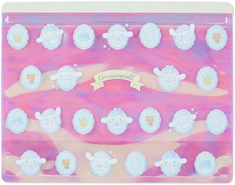日版Sanrio/ Snoopy 幻彩拉鍊袋 5入裝