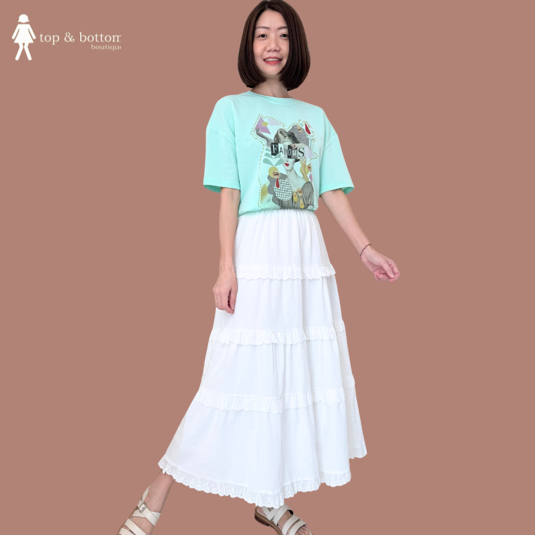 SHORT SLEEVE GIRL PRINTED TEE