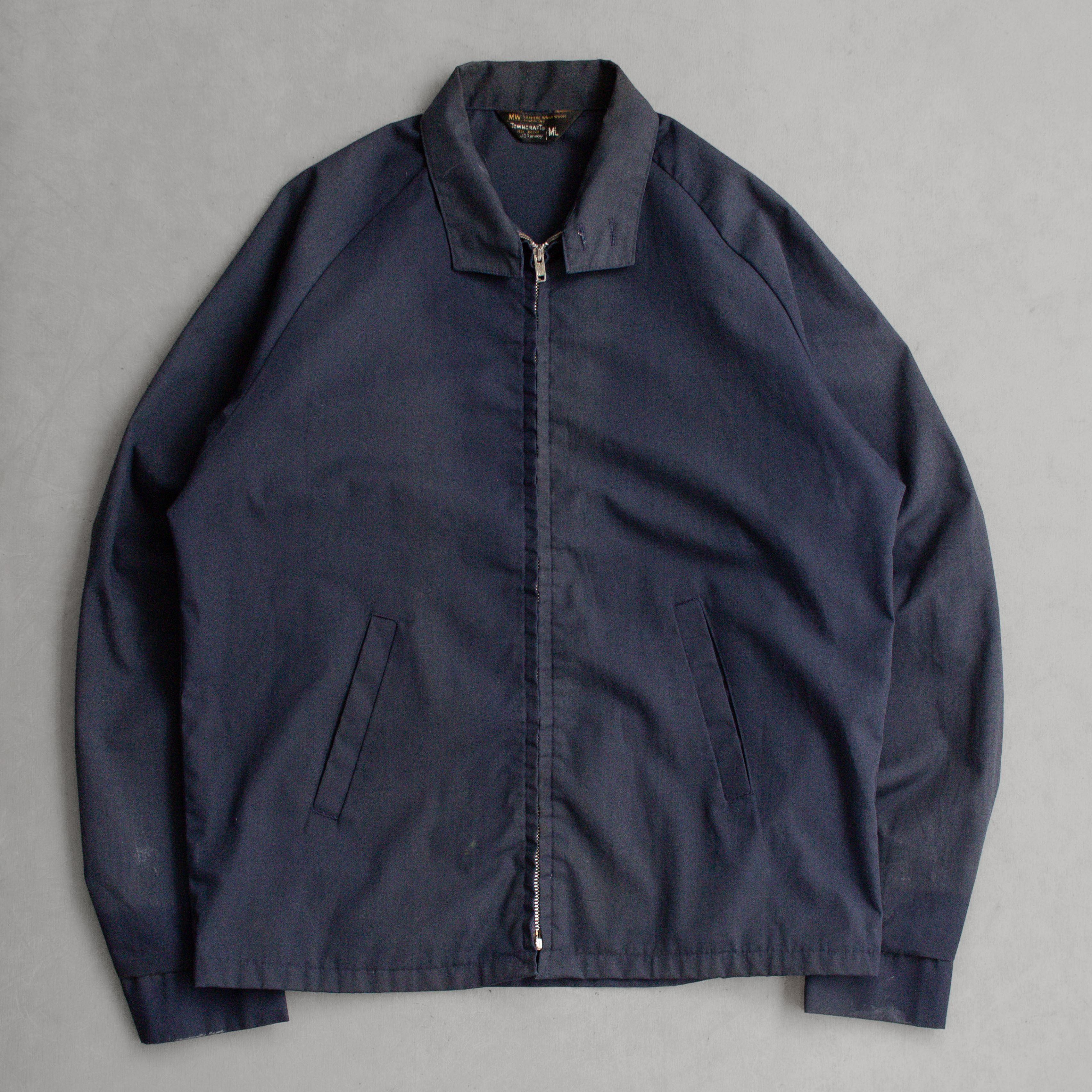 TOWNCRAFT HARRINGTON JACKET 美國 深藍色 短版 哈靈頓 夾克 外套