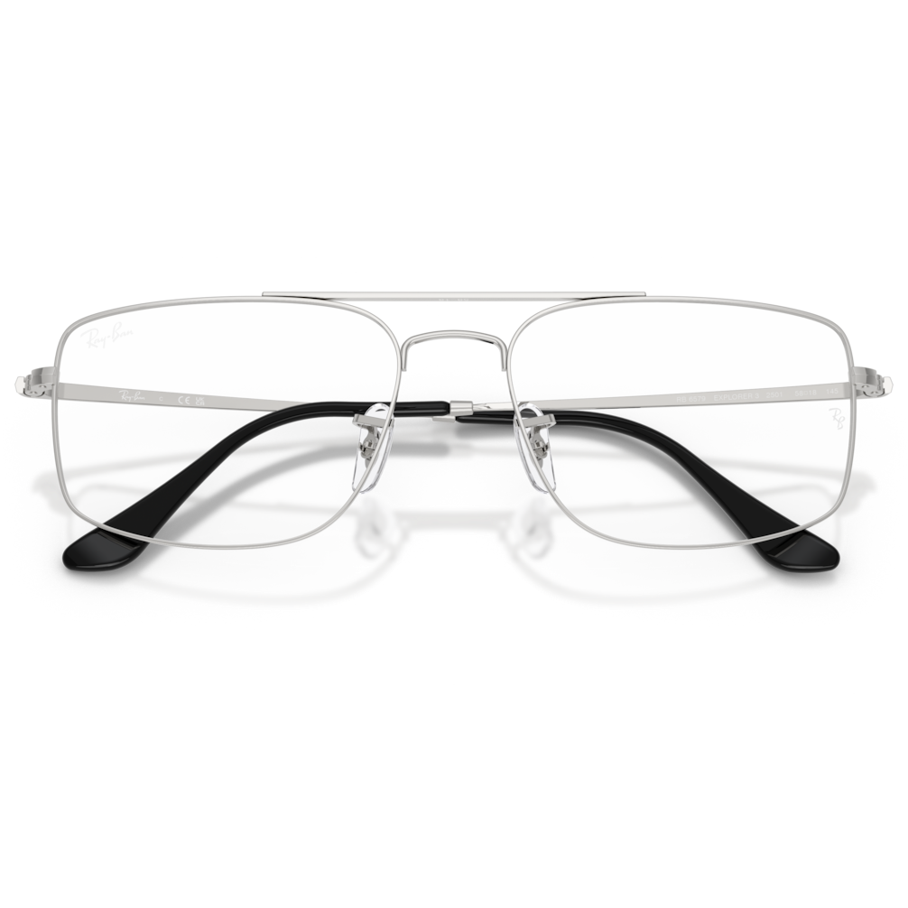 【RayBan】RB6579 2501-58mm 光學眼鏡(銀色)