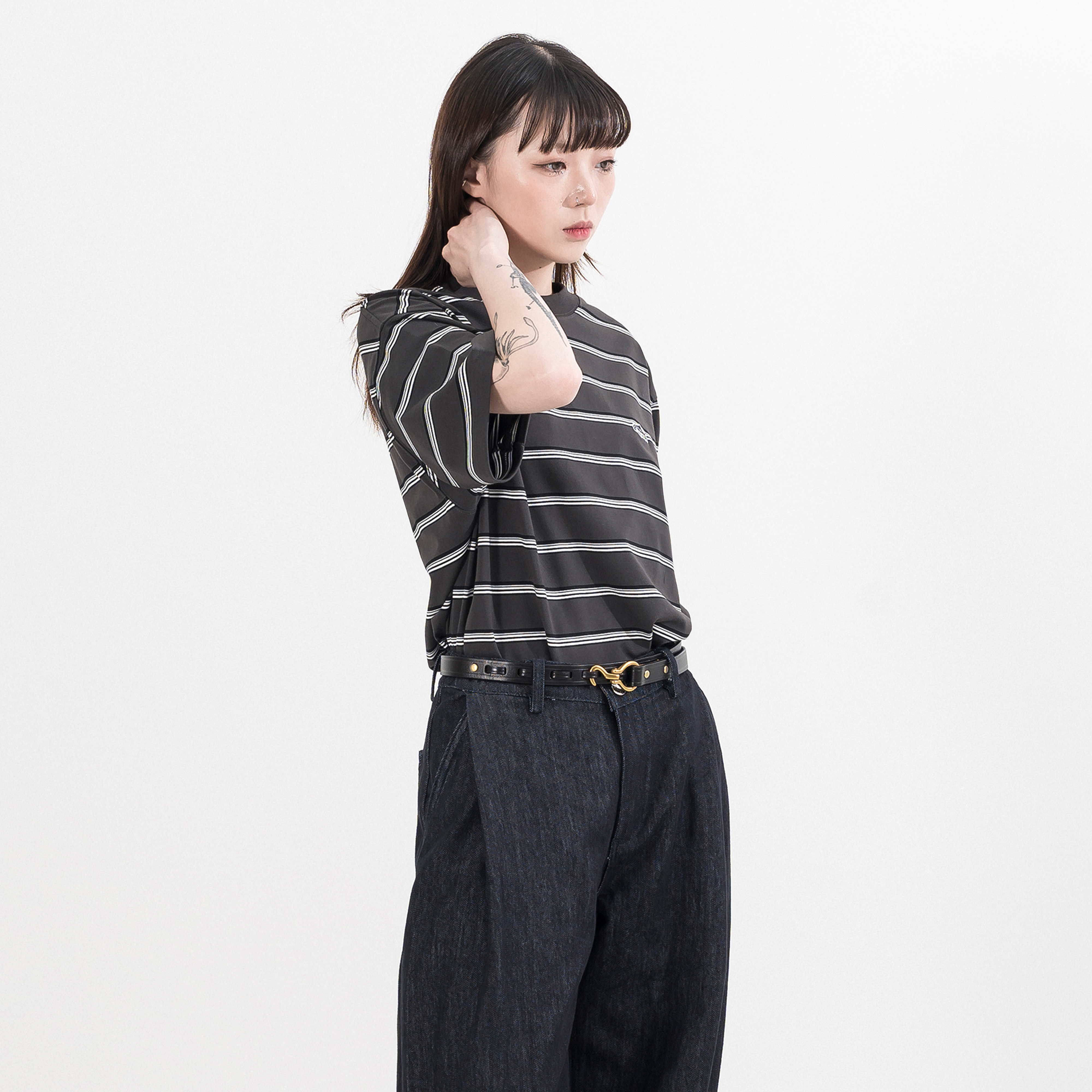 AGILITY Leather Hook Belt 女裝 窄版 鉤環皮帶 [LB1]