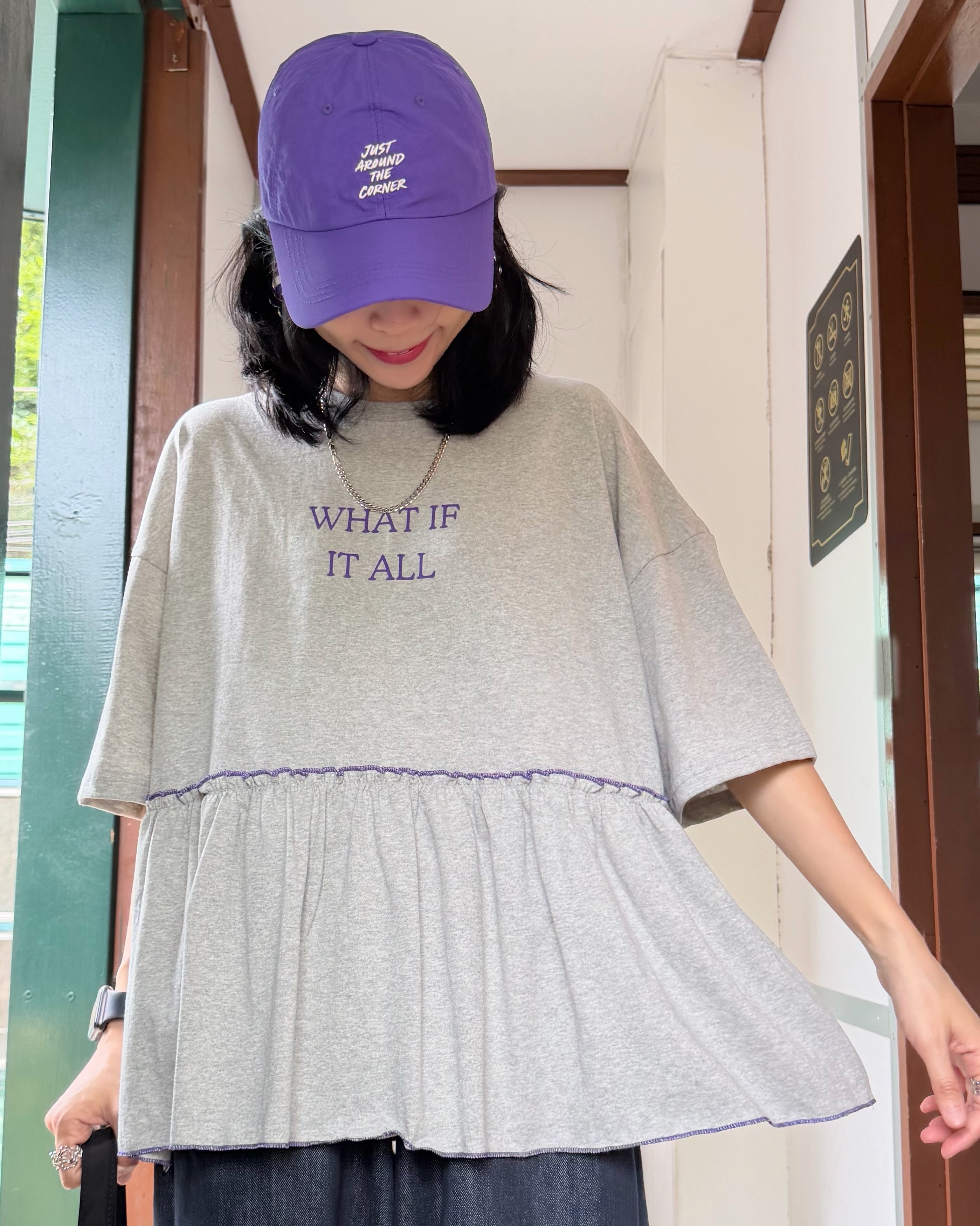 5月新品♥明線休閑Tee