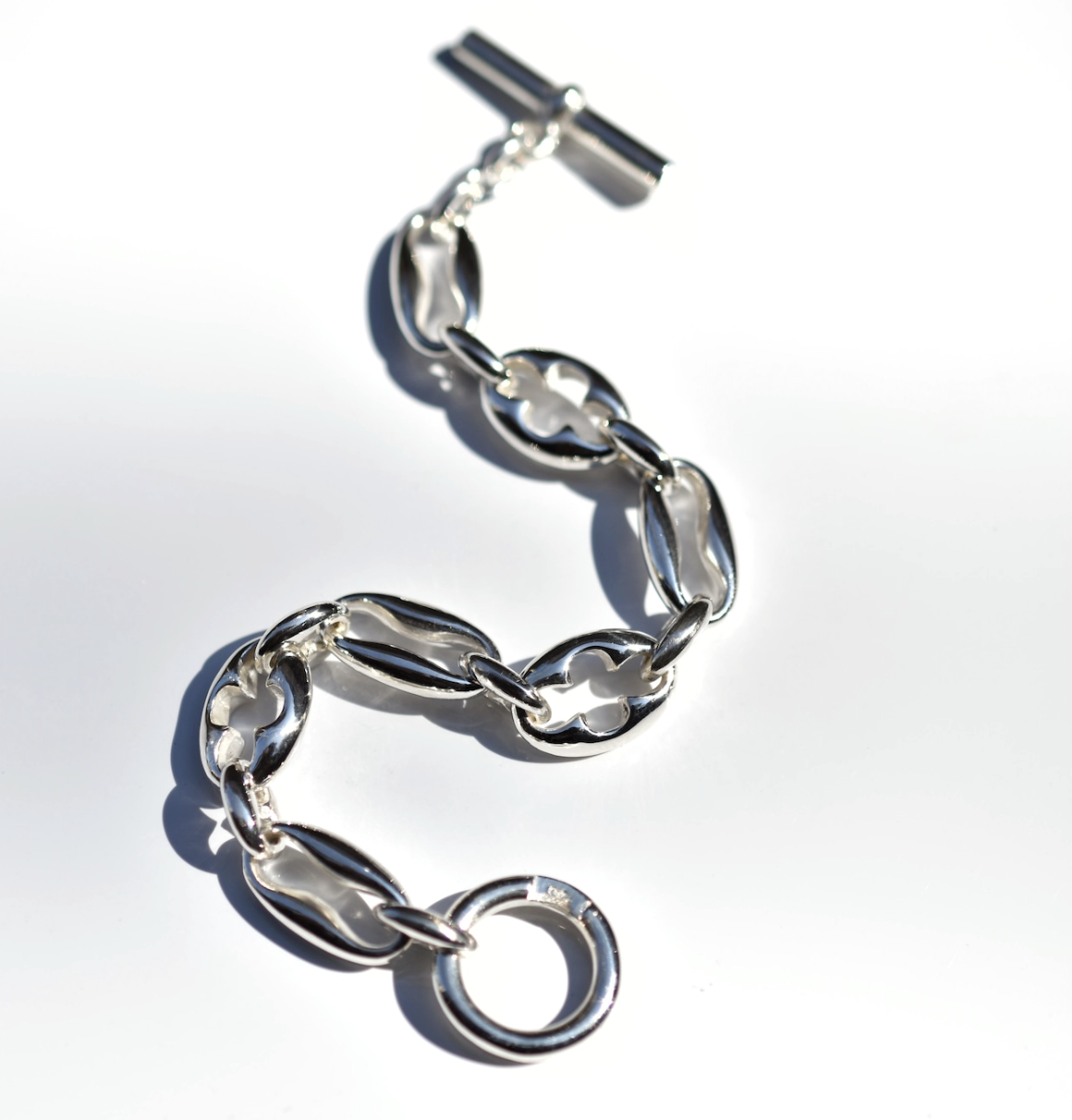 Tracery chain bracelet B-TC-L