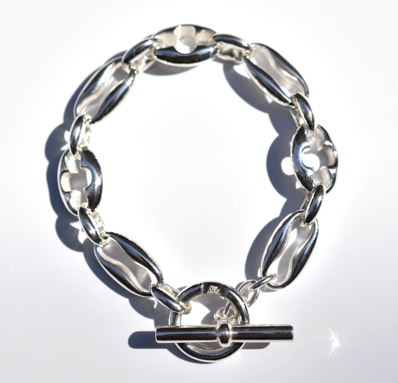 Tracery chain bracelet B-TC-L