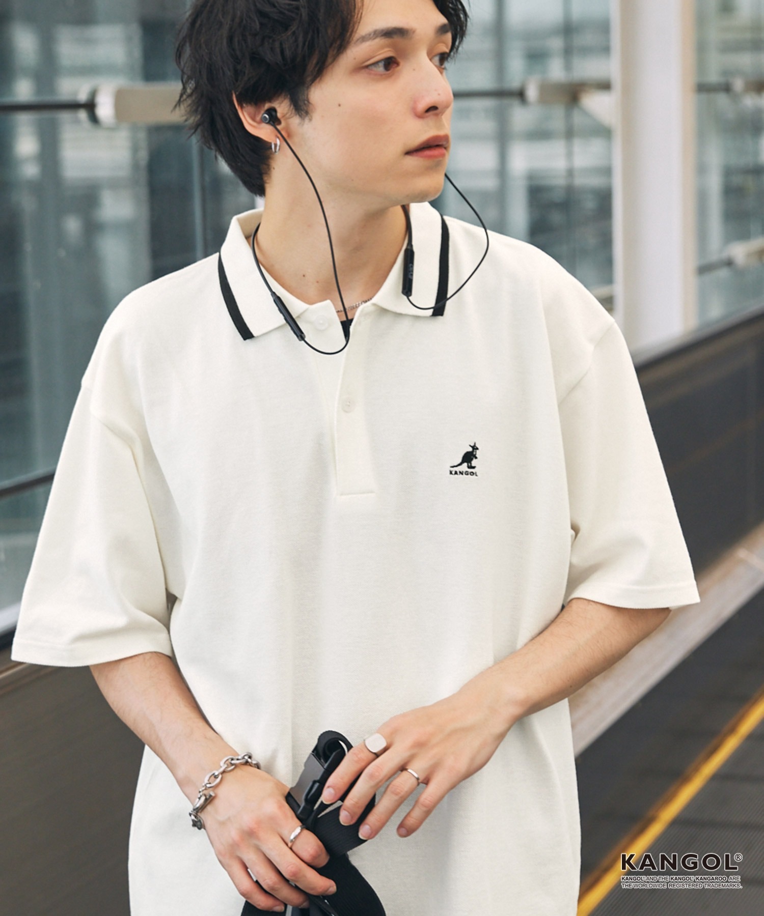 #預購 KANGOL POLO衫 刺繡 小LOGO 短踢 7色