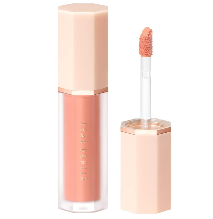 RN260503-H55 DEAR DAHLIA PETAL DROP LIQUID BLUSH - BREEZY花瓣液體腮紅 (水光款)BREEZY   微風杏粉4g EXP 27.05月 或以後"