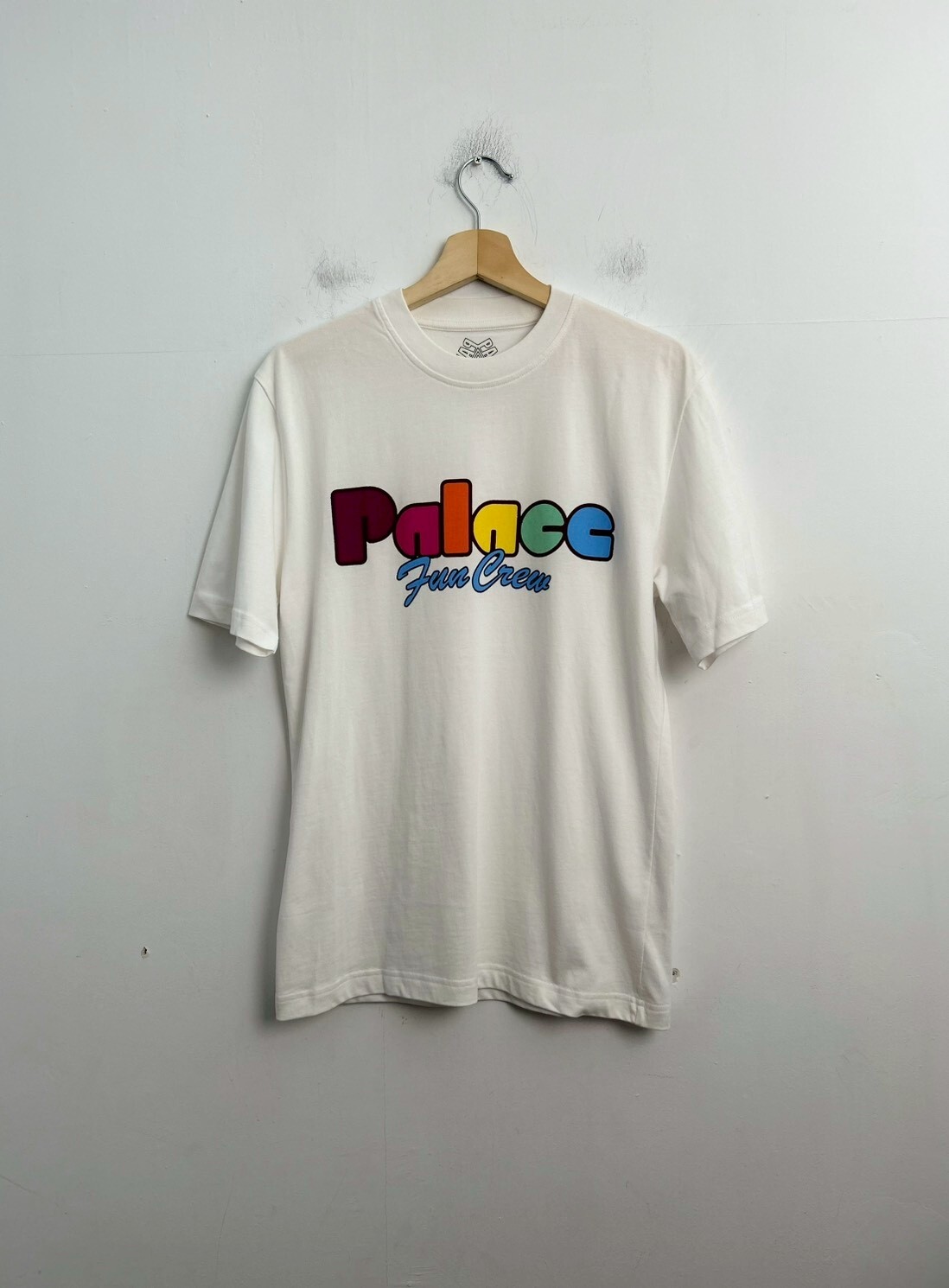 PALACE FUN T-SHIRT WHITE SIZE S