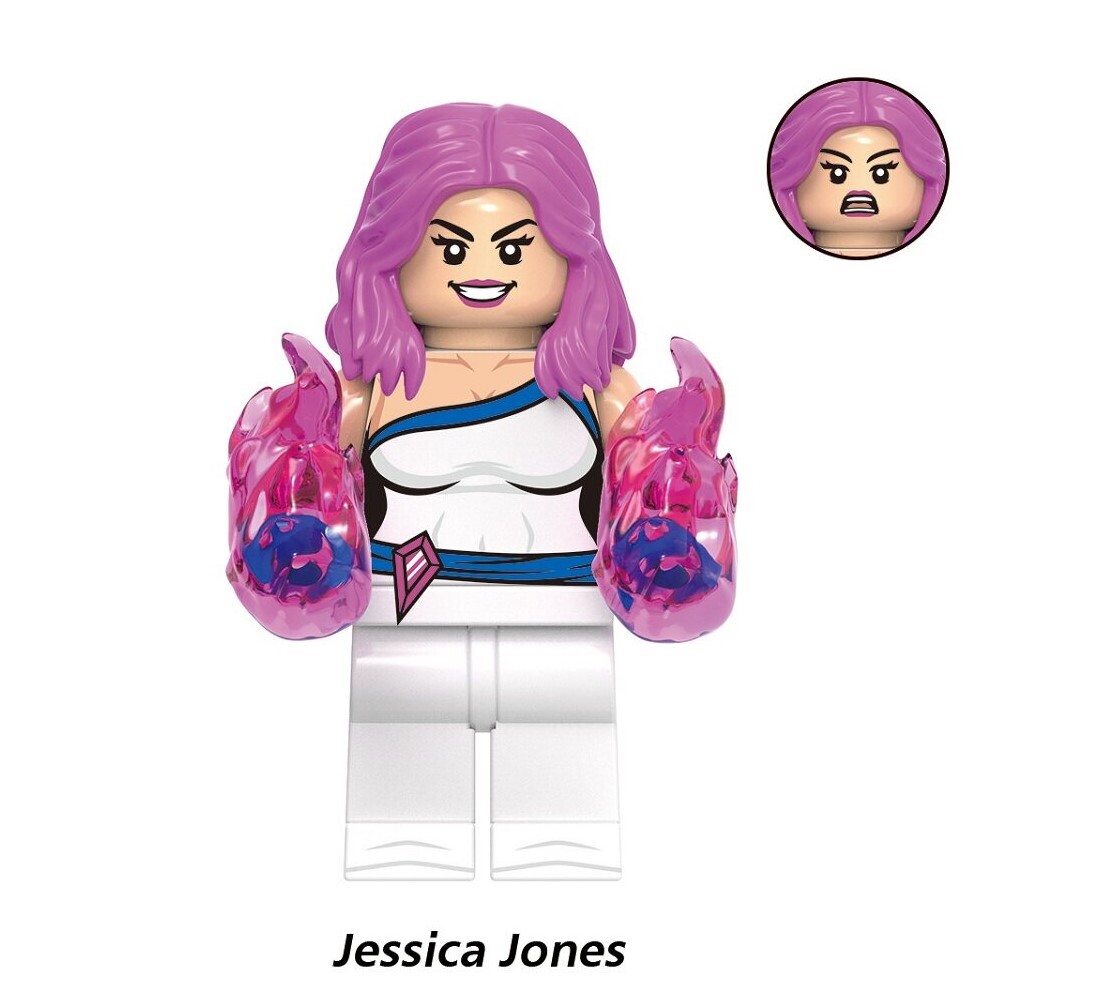 Daredevil Jessica Jones DC Custom Minifigures Minifigs Fit Lego G0197 GH0760