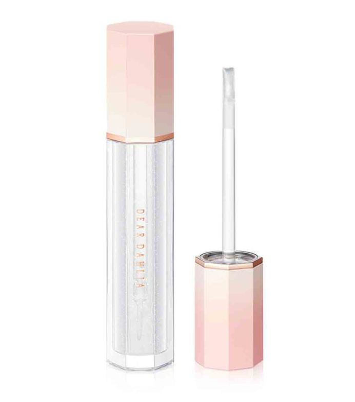 RN260503-H23 DEAR DAHLIA BLOOMING EDITION GLASS SHINE LIP TOPPER DEWDROP粉紅色系列晶閃唇蜜DEWDROP 晨露微光5.5 ml EXP 27.05月 或以後"
