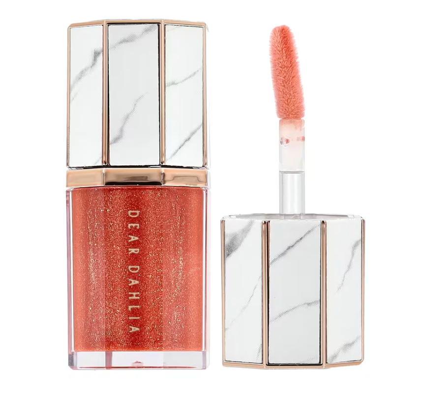 RN260503-H17 DEAR DAHLIA PARADISE AURORA SHINE LIP TREATMENT - BRONZE SKY天堂夢幻絲絨唇釉BRONZE SKY 青銅 6.5ml EXP 27.05月 或以後