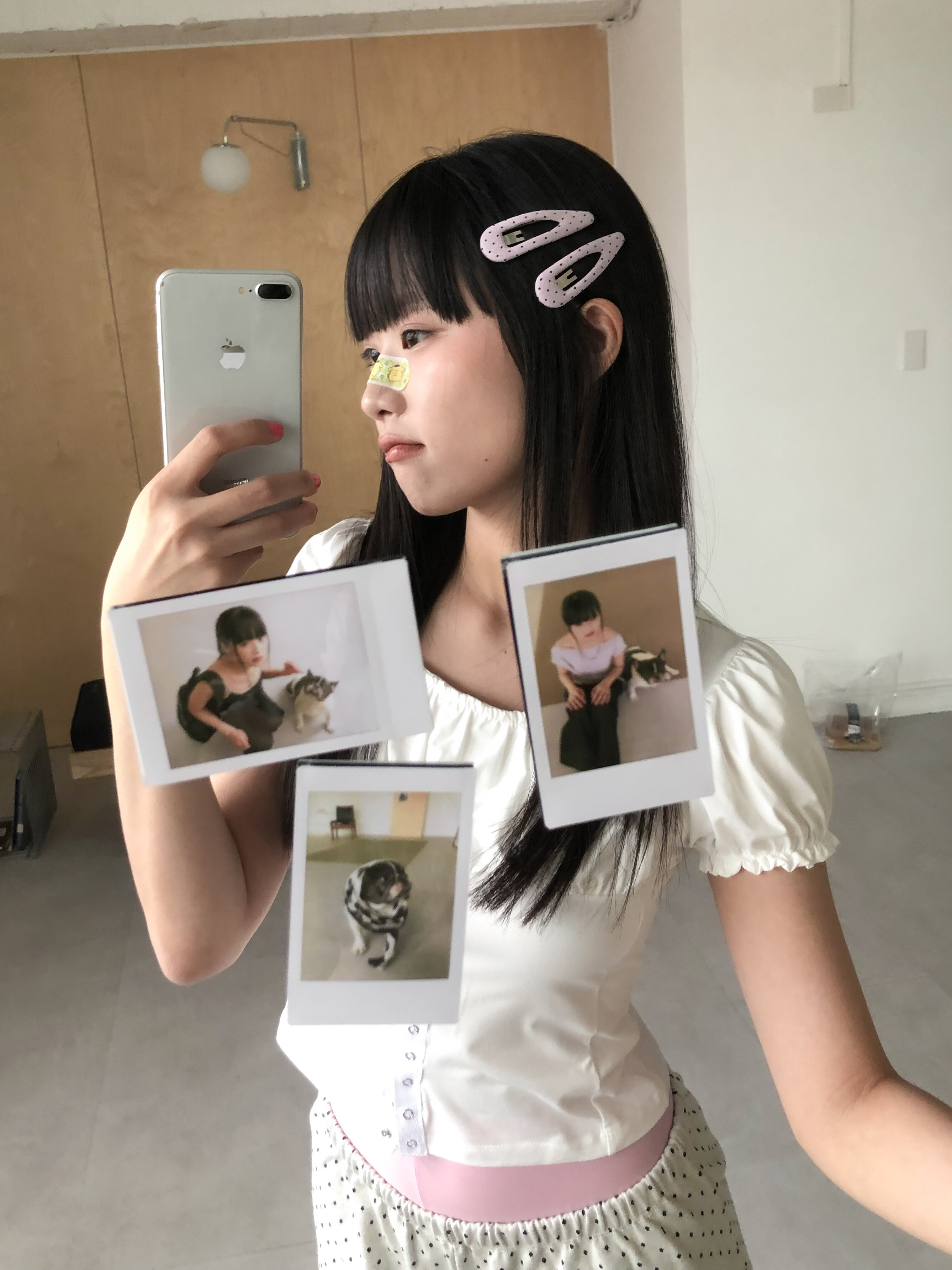 泡泡點點髮夾
