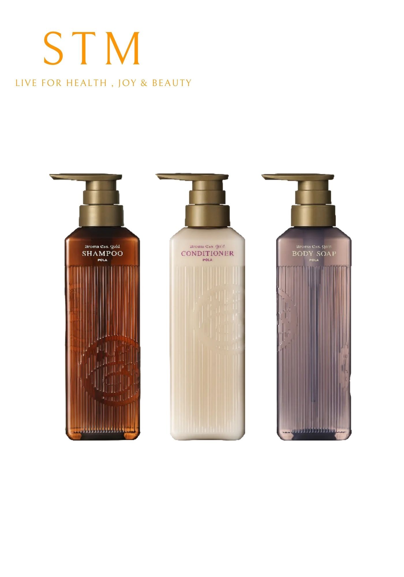 POLA - aroma ess. gold 洋甘菊 系列 470ml /支 (原樽裝)洗髮水/ 護髮素/ 沐浴露)