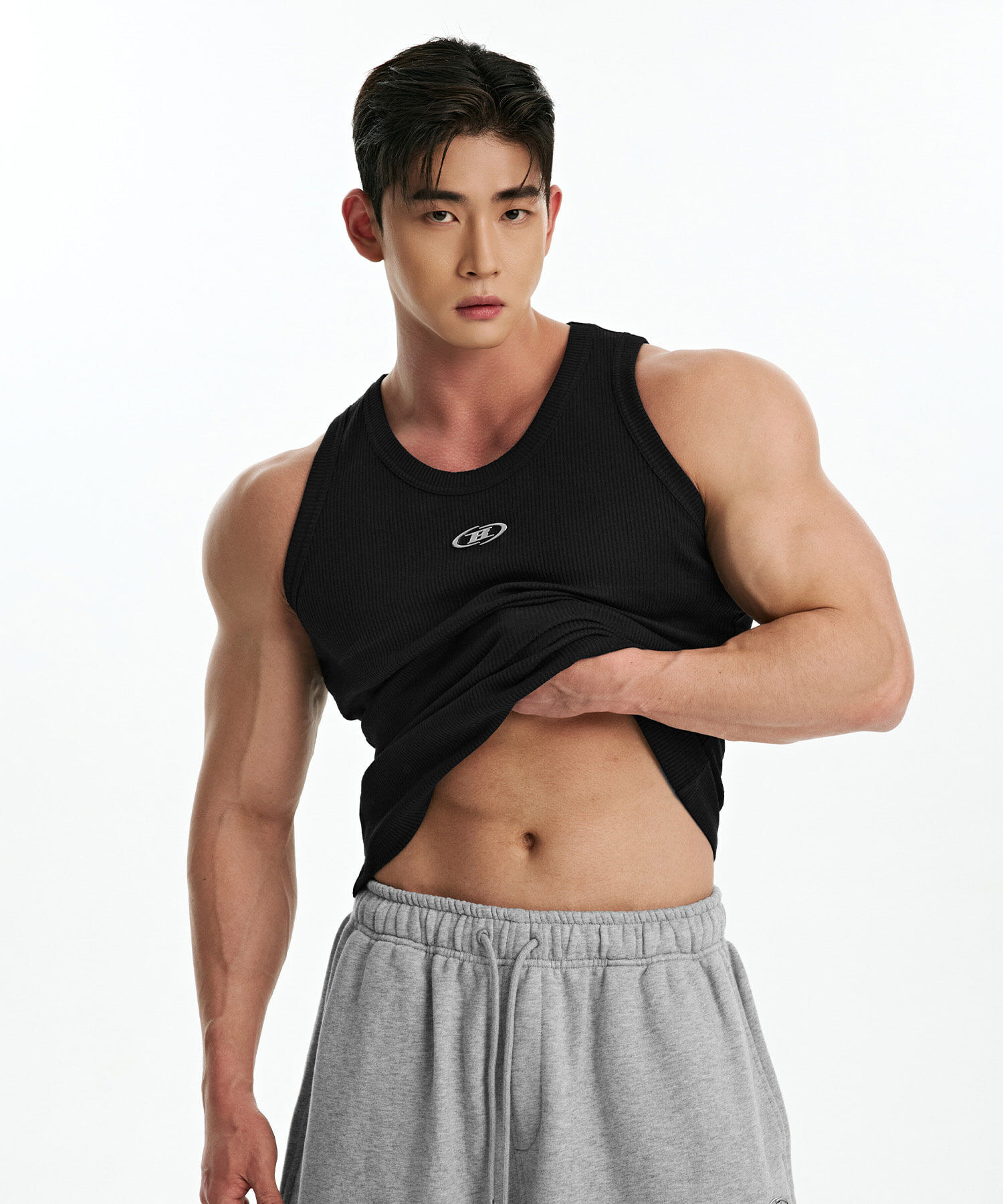 B-SYMBOL LOGO SLEEVELESS (大LOGO銀標)