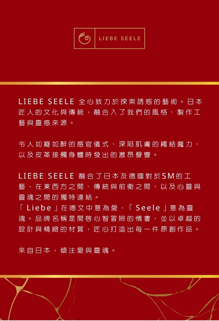 Liebe Seele 束縛靜電膠帶 sm膠帶