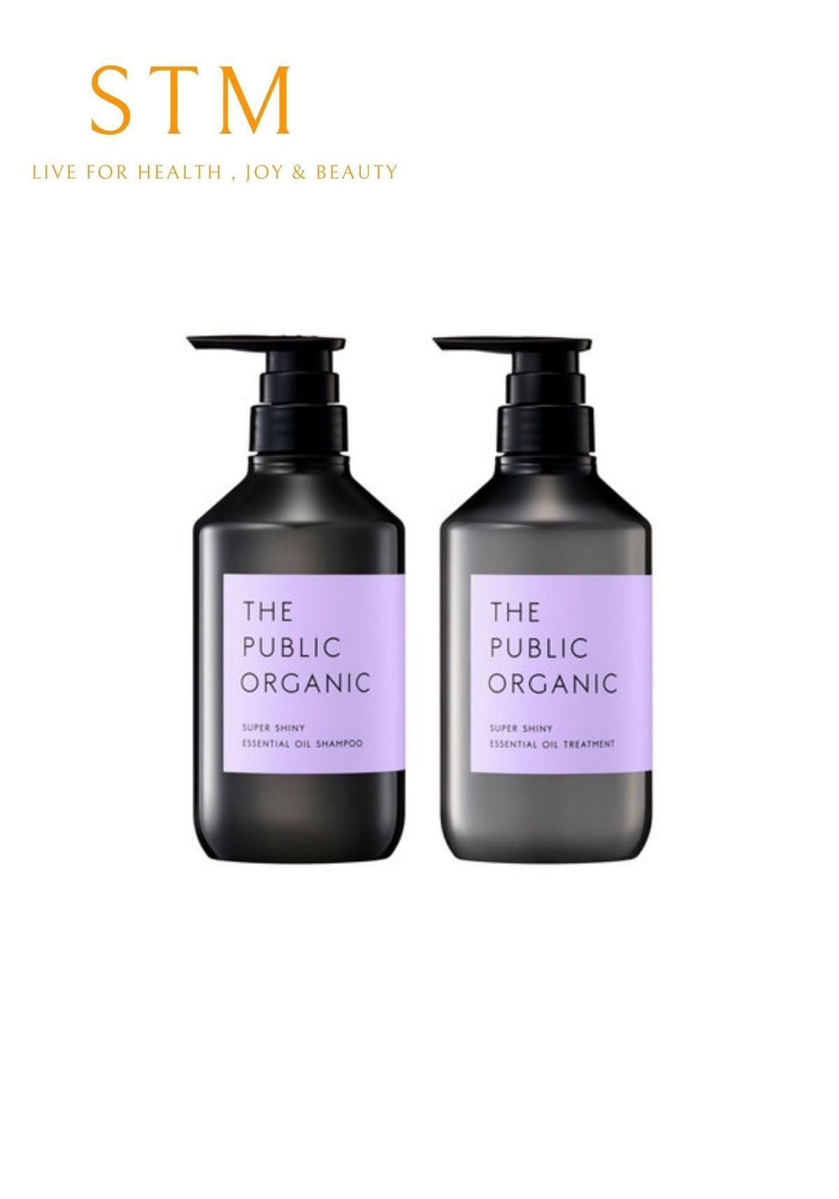 THE PUBLIC ORGANIC - 100% 天然精油調配柔順亮澤洗護系列-480ml/支