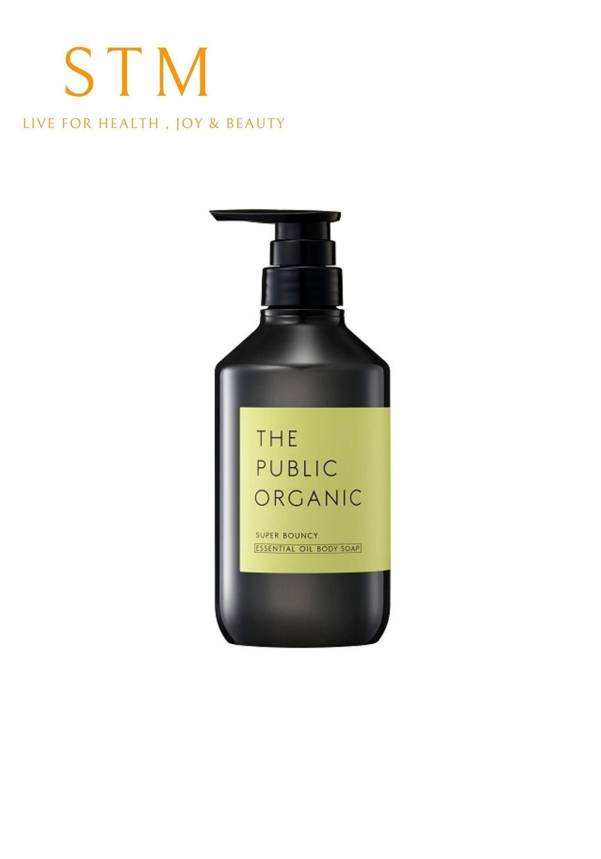 THE PUBLIC ORGANIC - Super Bouncy 100%精油 彈力保濕沐浴露 480ml